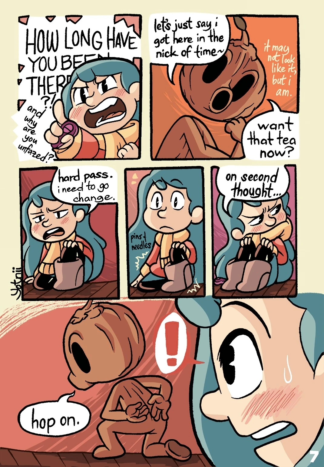 The girl in the wood porn comic picture 7