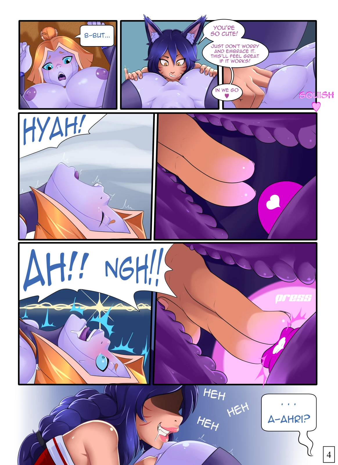 The Lust Bug: Ahri Arc porn comic picture 5