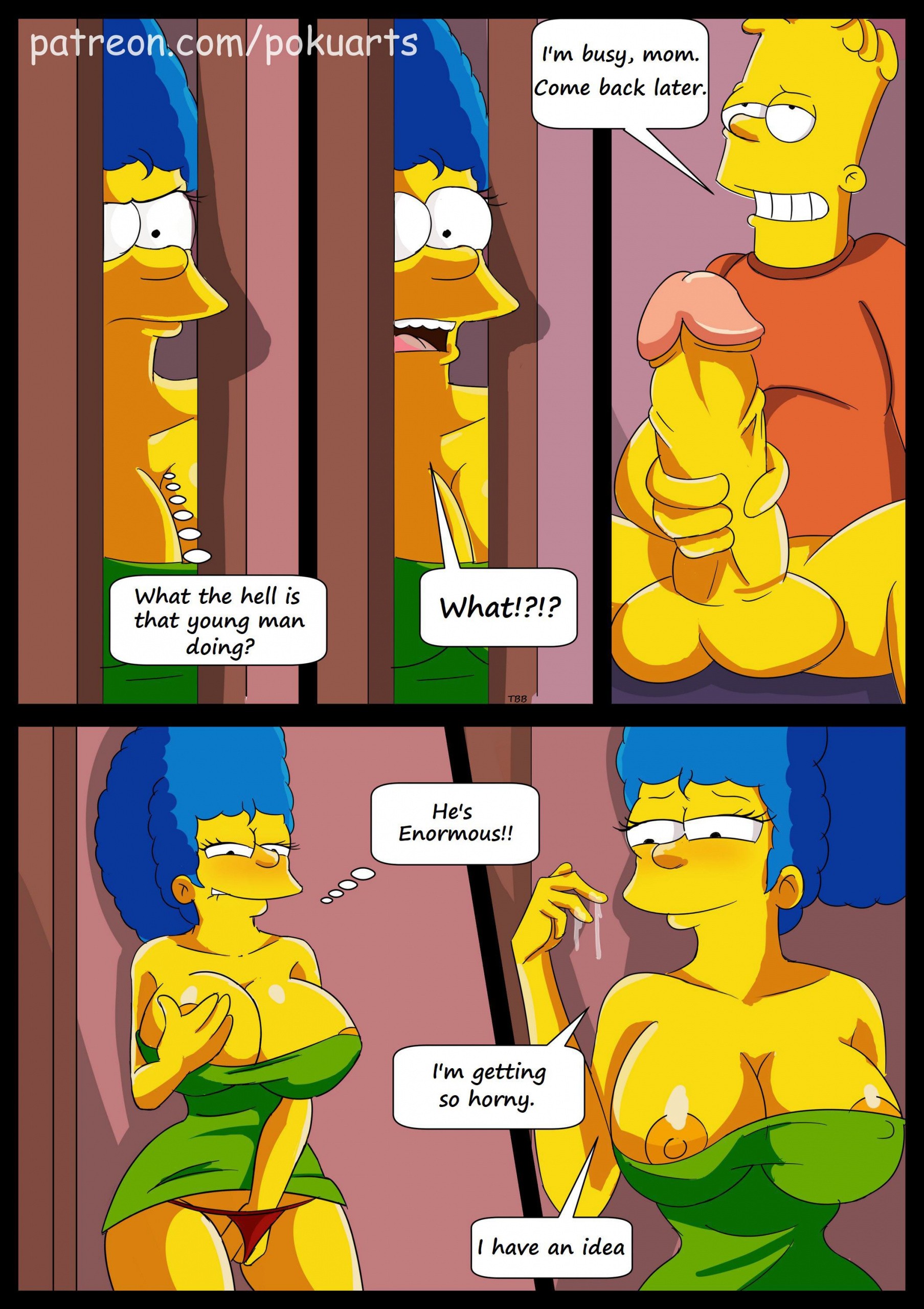 The Simpsonss: My Son is Huge! porn comic picture 3