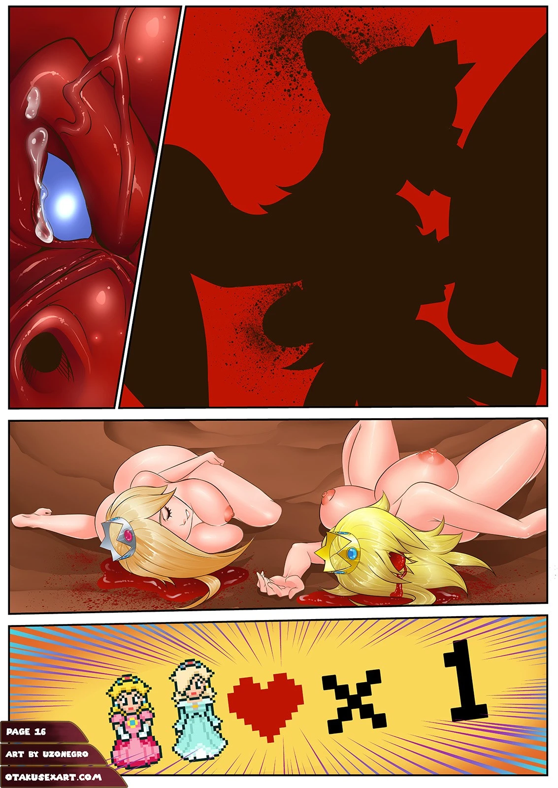 Two Princesses One Yoshi 2 porn comic picture 17