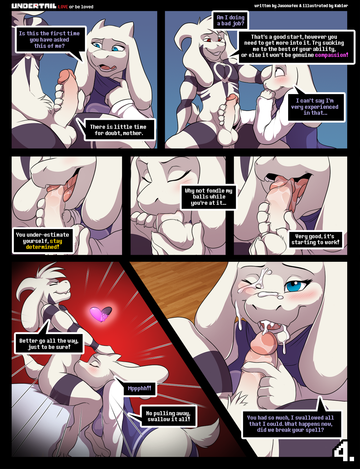 Undertail- LOVE or Be Loved porn comic picture 5