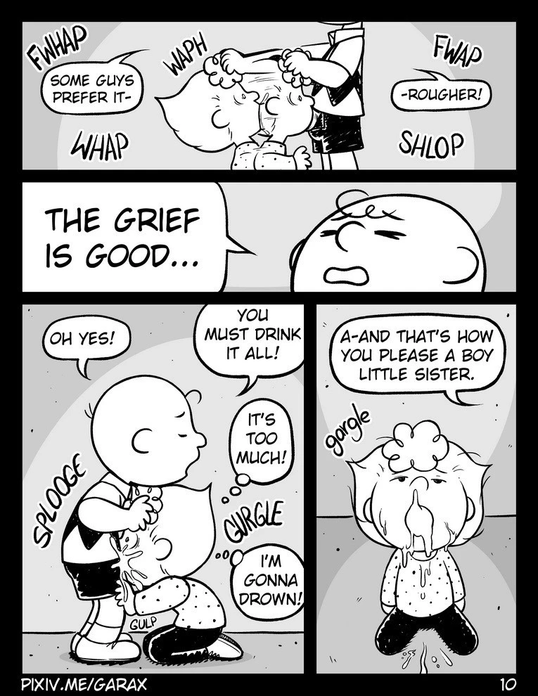 You are a (Sister) Fucker, Charlie Brown porn comic picture 11
