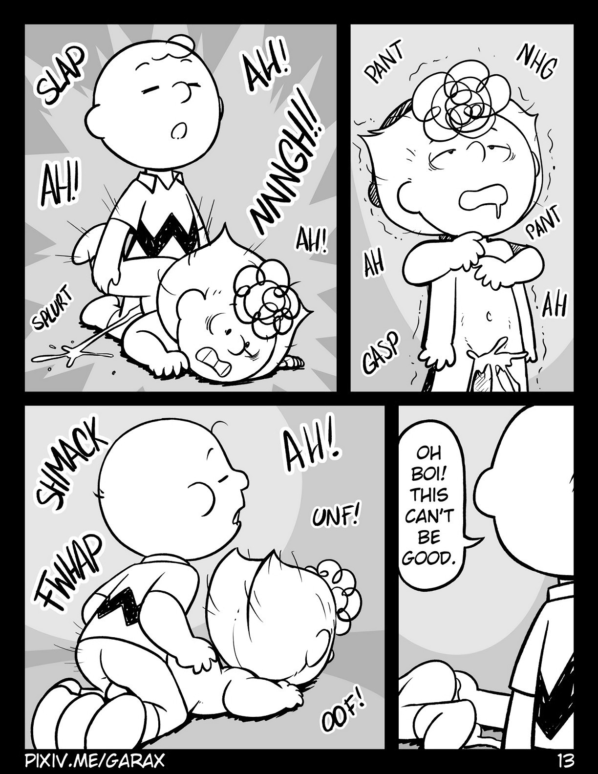 You are a (Sister) Fucker, Charlie Brown porn comic picture 14