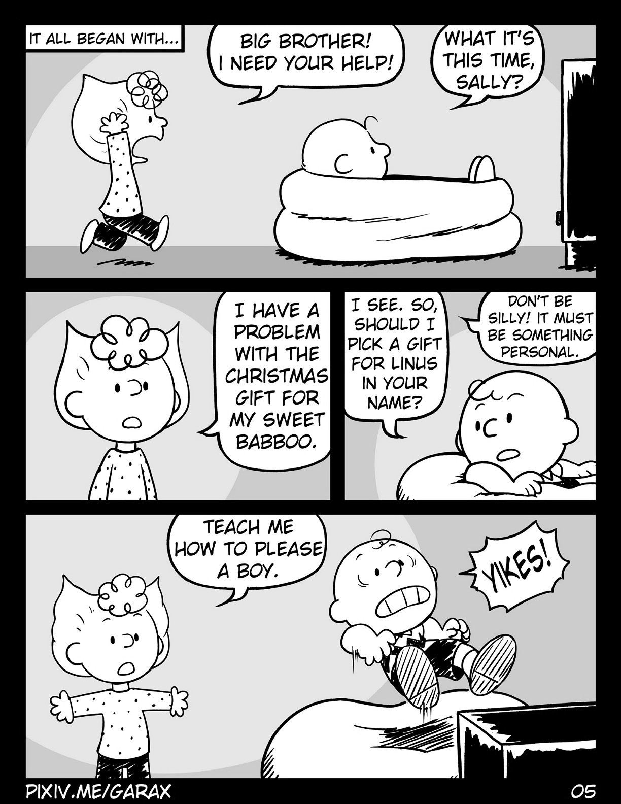 You are a (Sister) Fucker, Charlie Brown porn comic picture 6