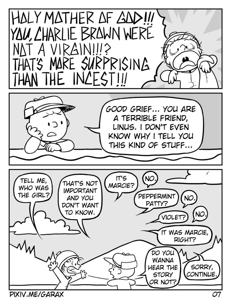 You are a (Sister) Fucker, Charlie Brown porn comic picture 8