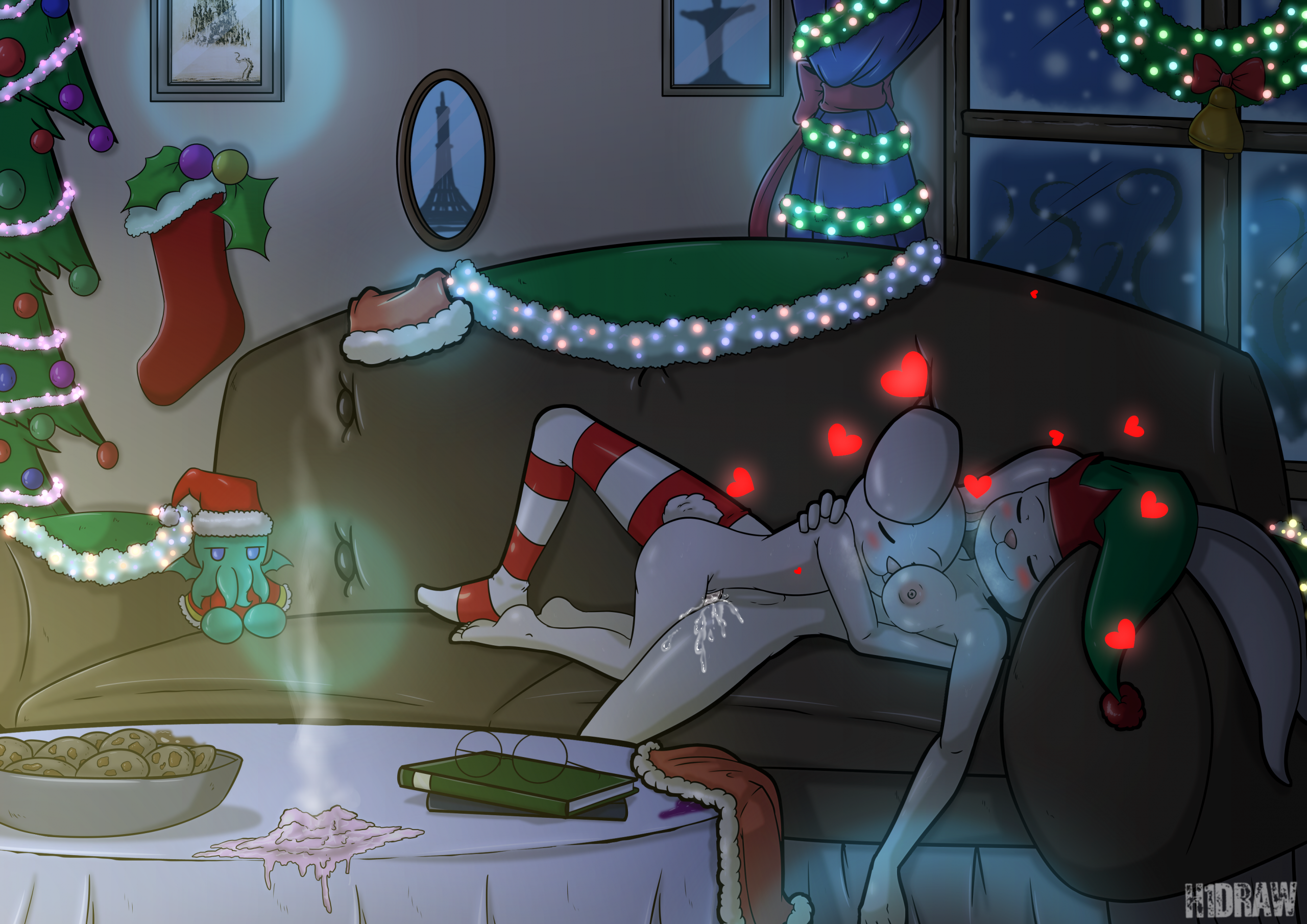 A particularly Merry winter porn comic picture 5