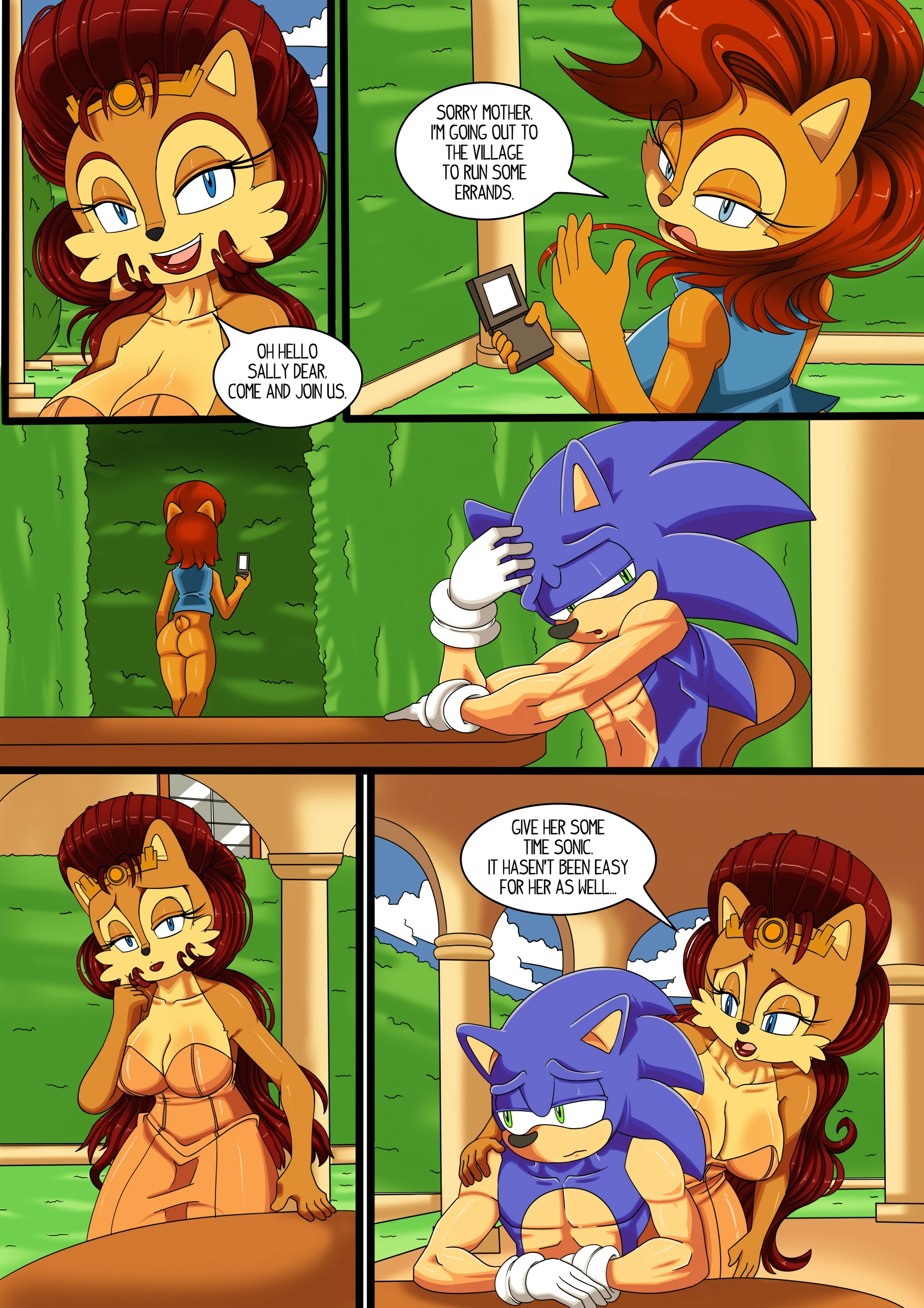 Alicia's Chance porn comic picture 2