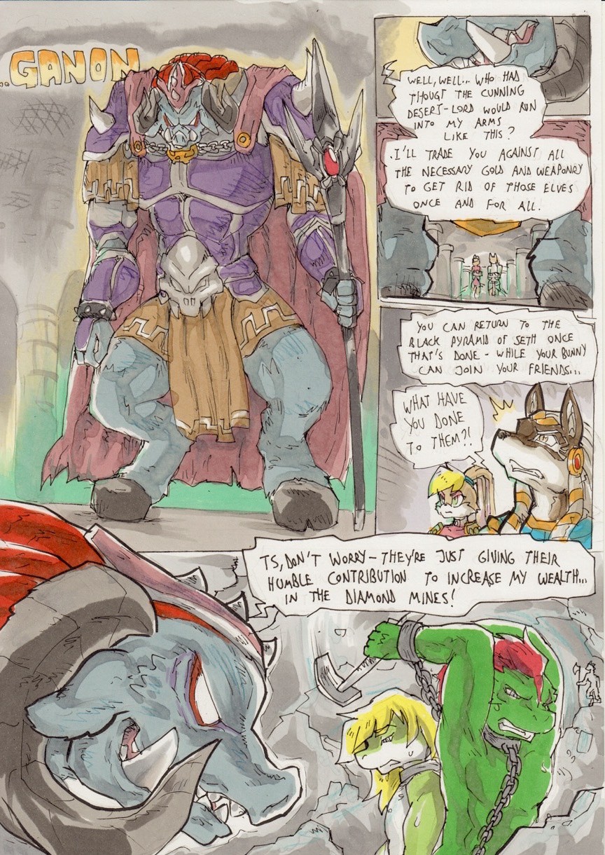 Anubis Stories 2 - The Mountain of Death porn comic picture 15