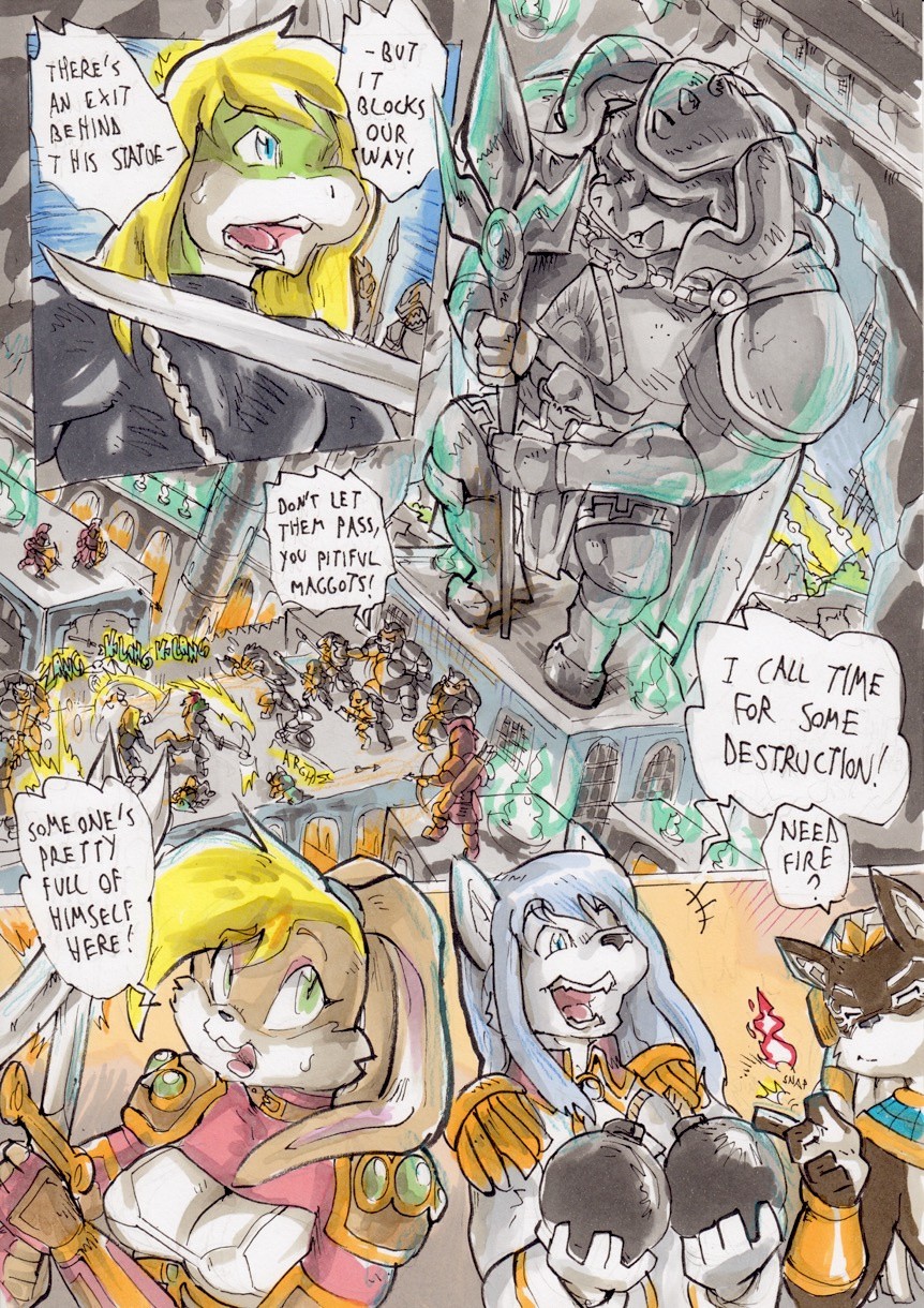 Anubis Stories 2 - The Mountain of Death porn comic picture 22