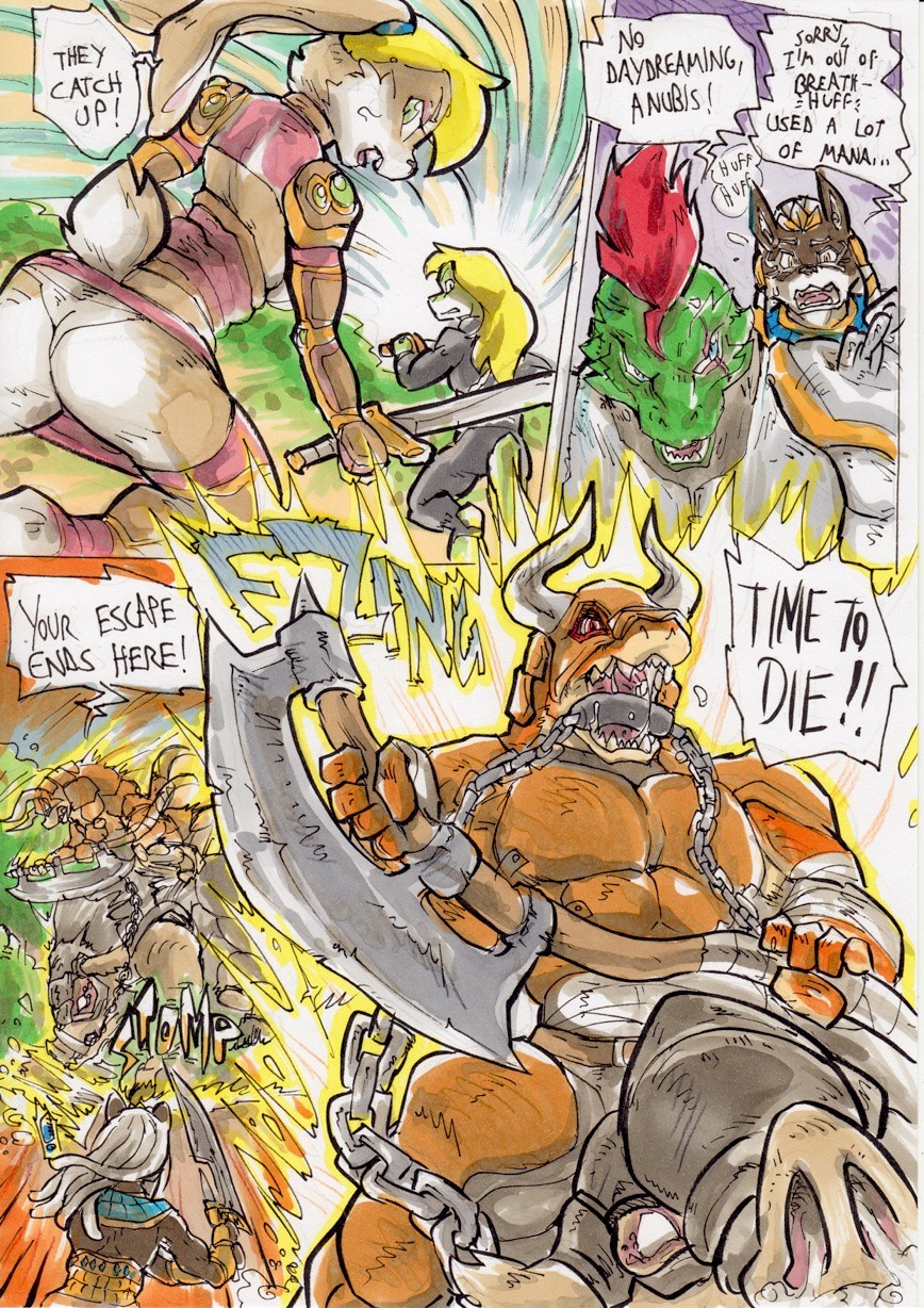 Anubis Stories 2 - The Mountain of Death porn comic picture 26