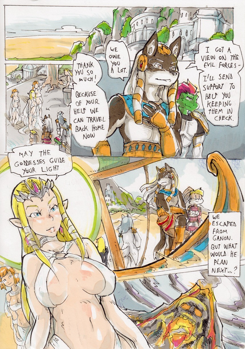 Anubis Stories 2 - The Mountain of Death porn comic picture 29