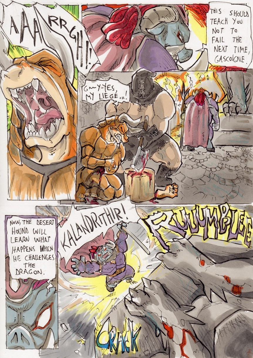 Anubis Stories 2 - The Mountain of Death porn comic picture 30