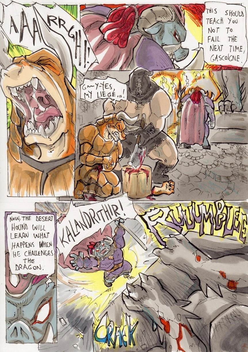 Anubis Stories 2 - The Mountain of Death porn comic picture 30