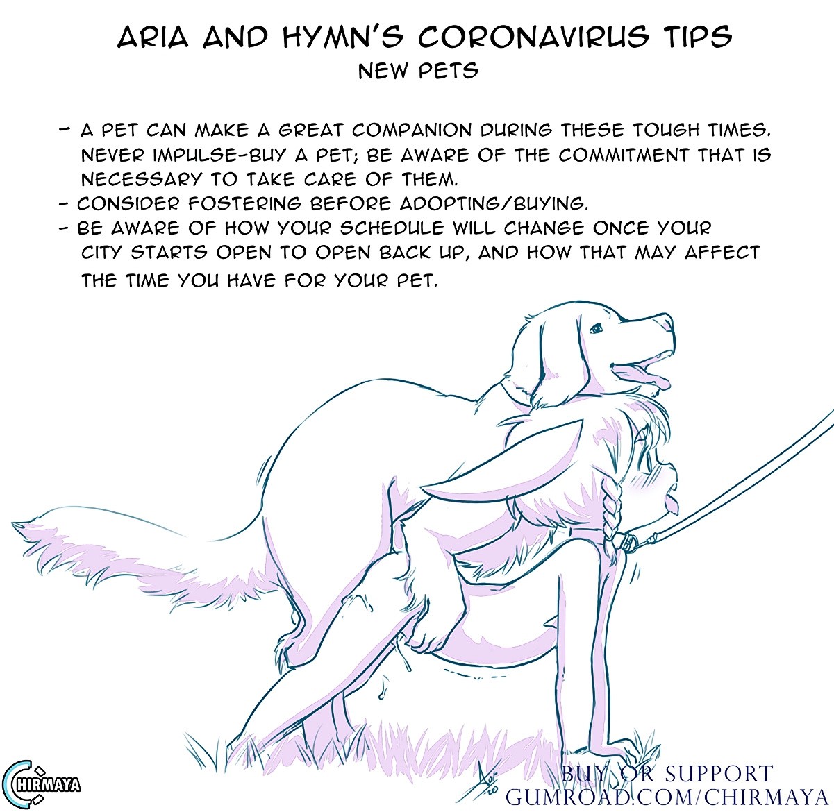 Aria and Hymn's Coronavirus Tips porn comic picture 7