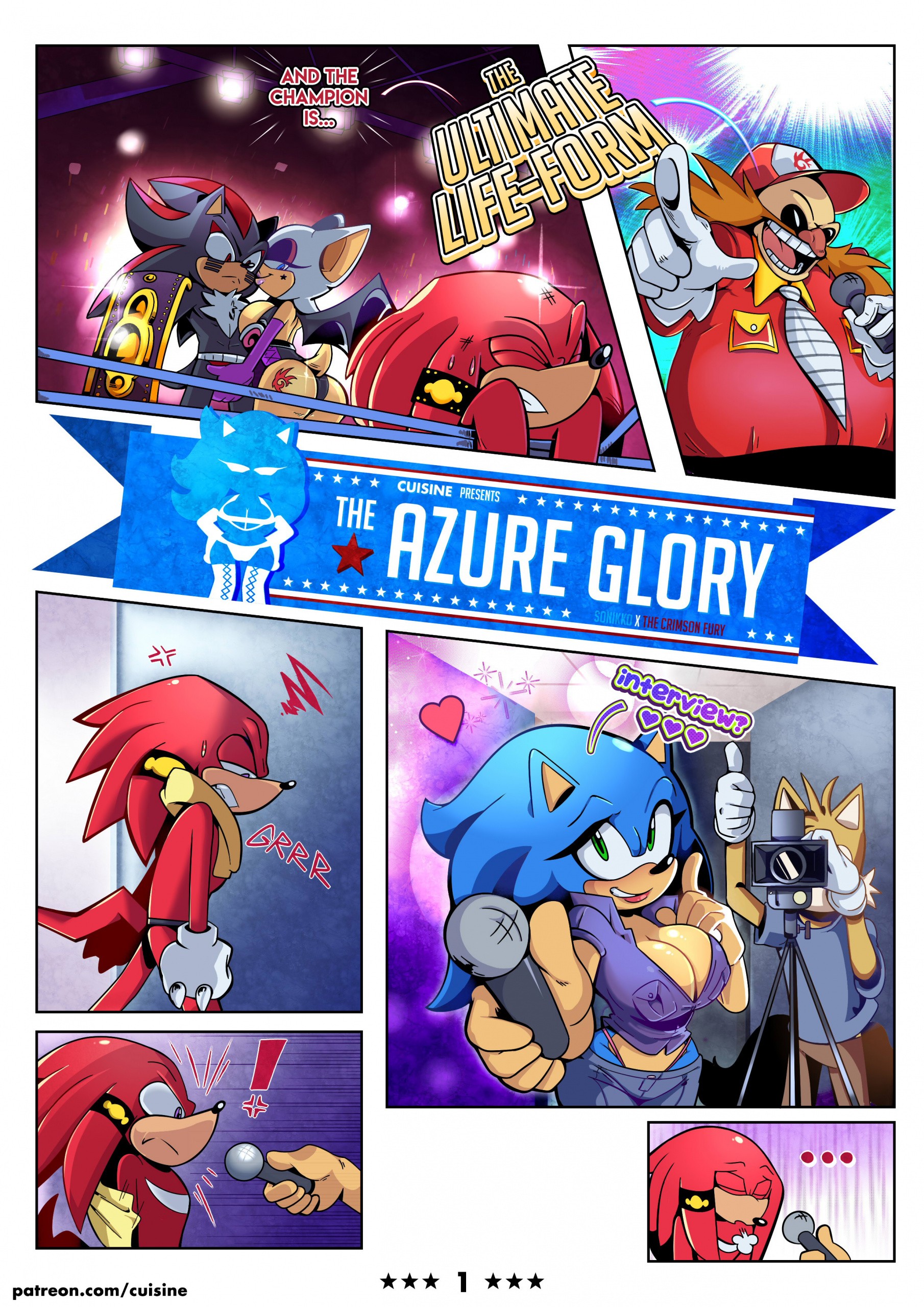 Azure Glory porn comic picture 1