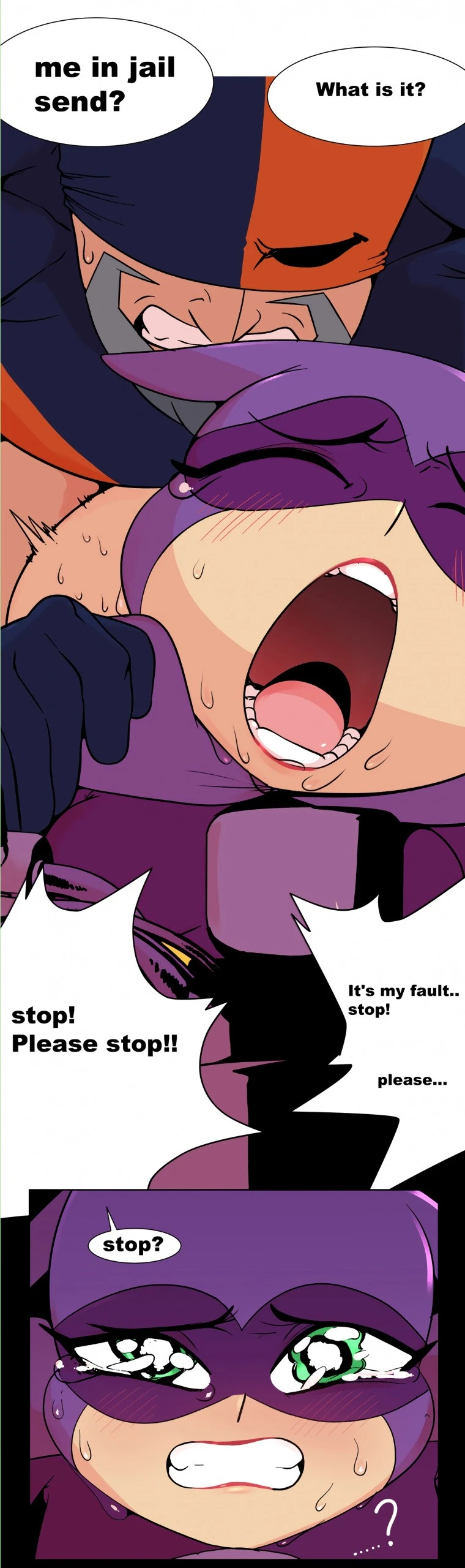 Batgirl Unresolved Complex porn comic picture 3