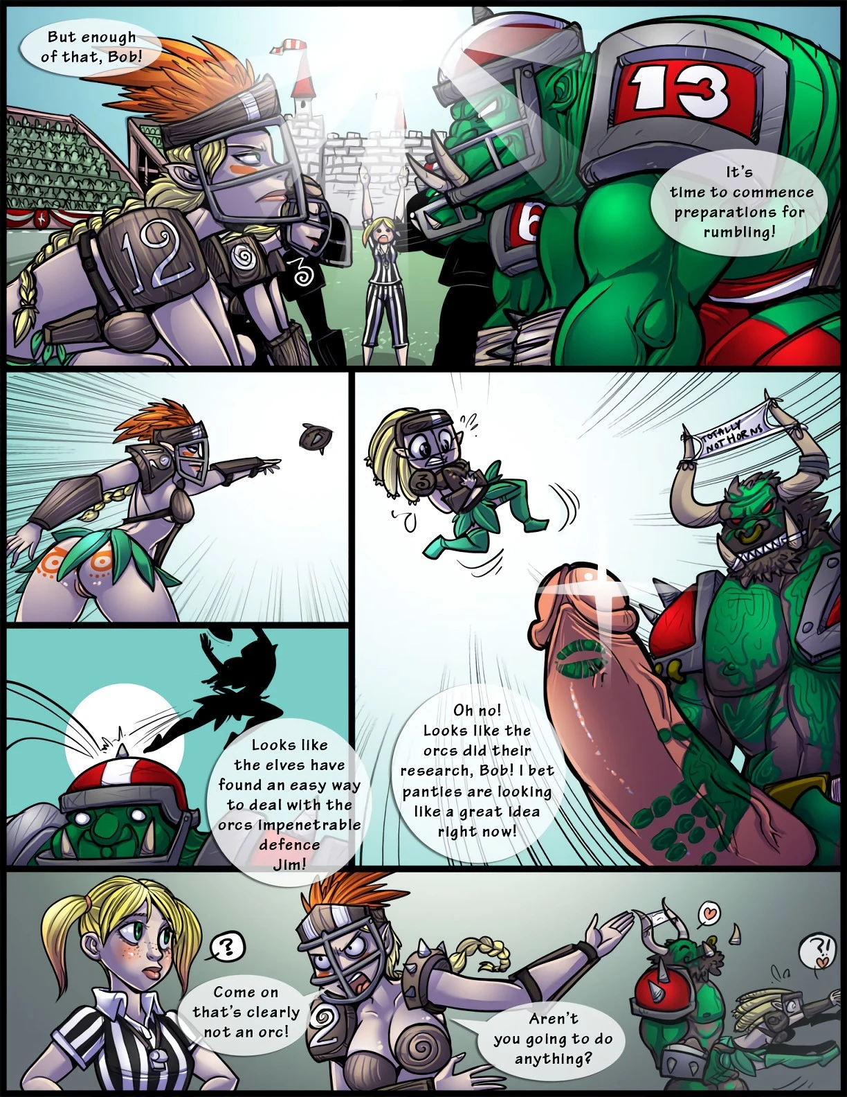 Blood Bowl porn comic picture 2