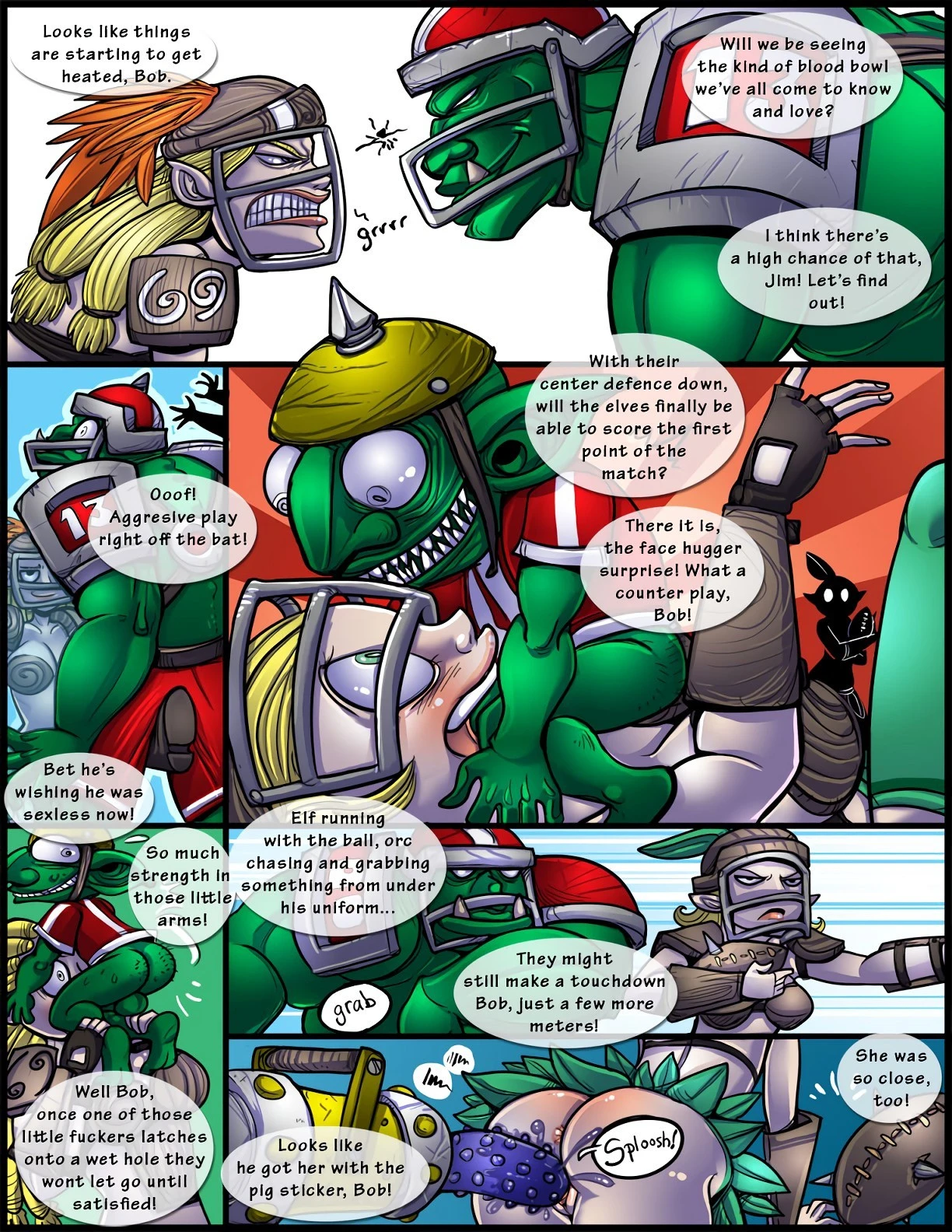 Blood Bowl porn comic picture 5