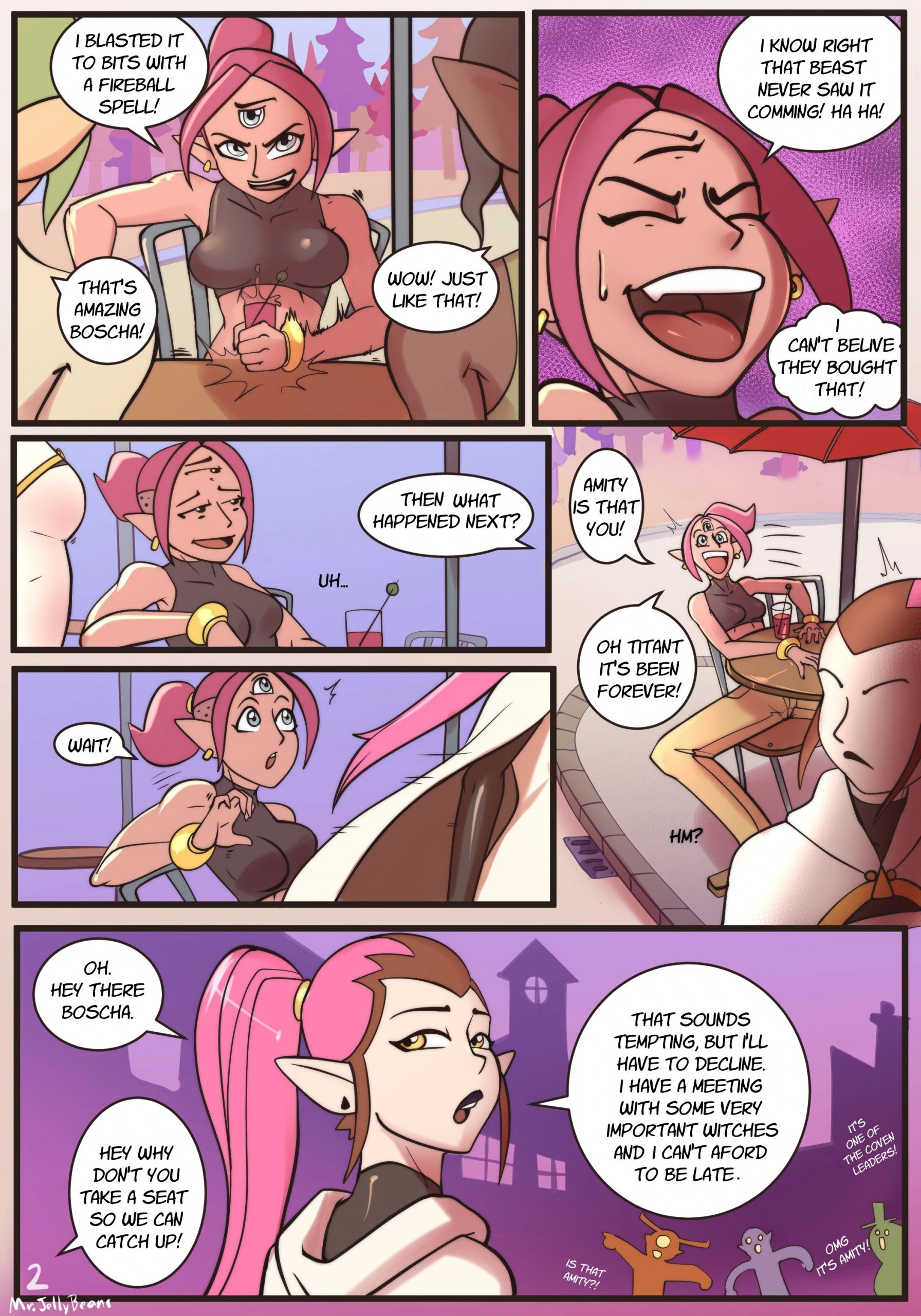 Boscha’s Initiation porn comic picture 3