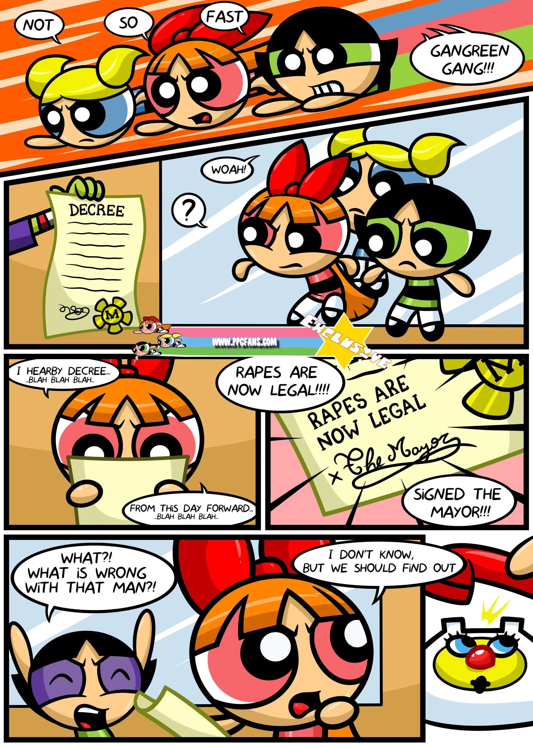 Brought And Scold porn comic picture 3