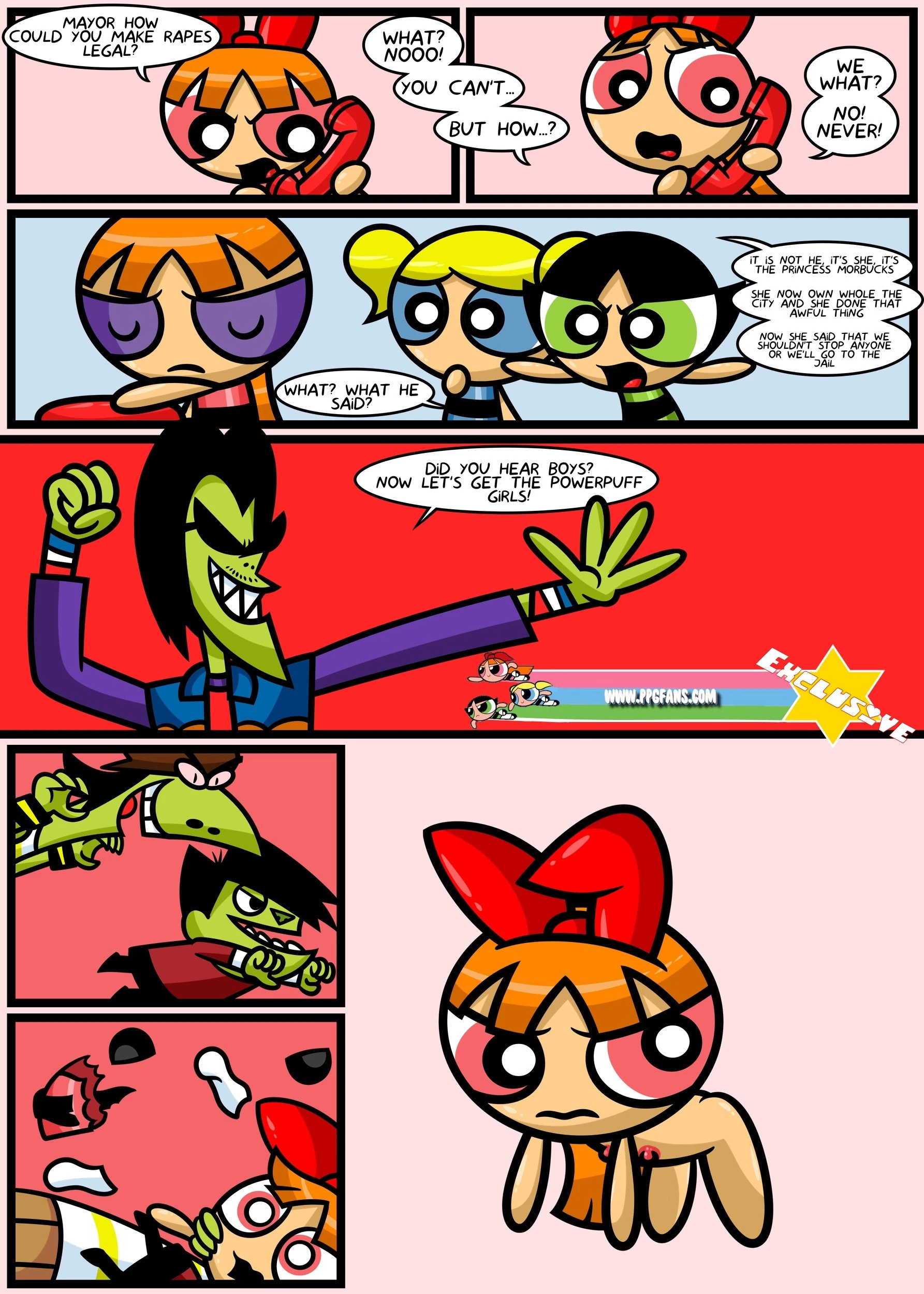 Brought And Scold porn comic picture 4