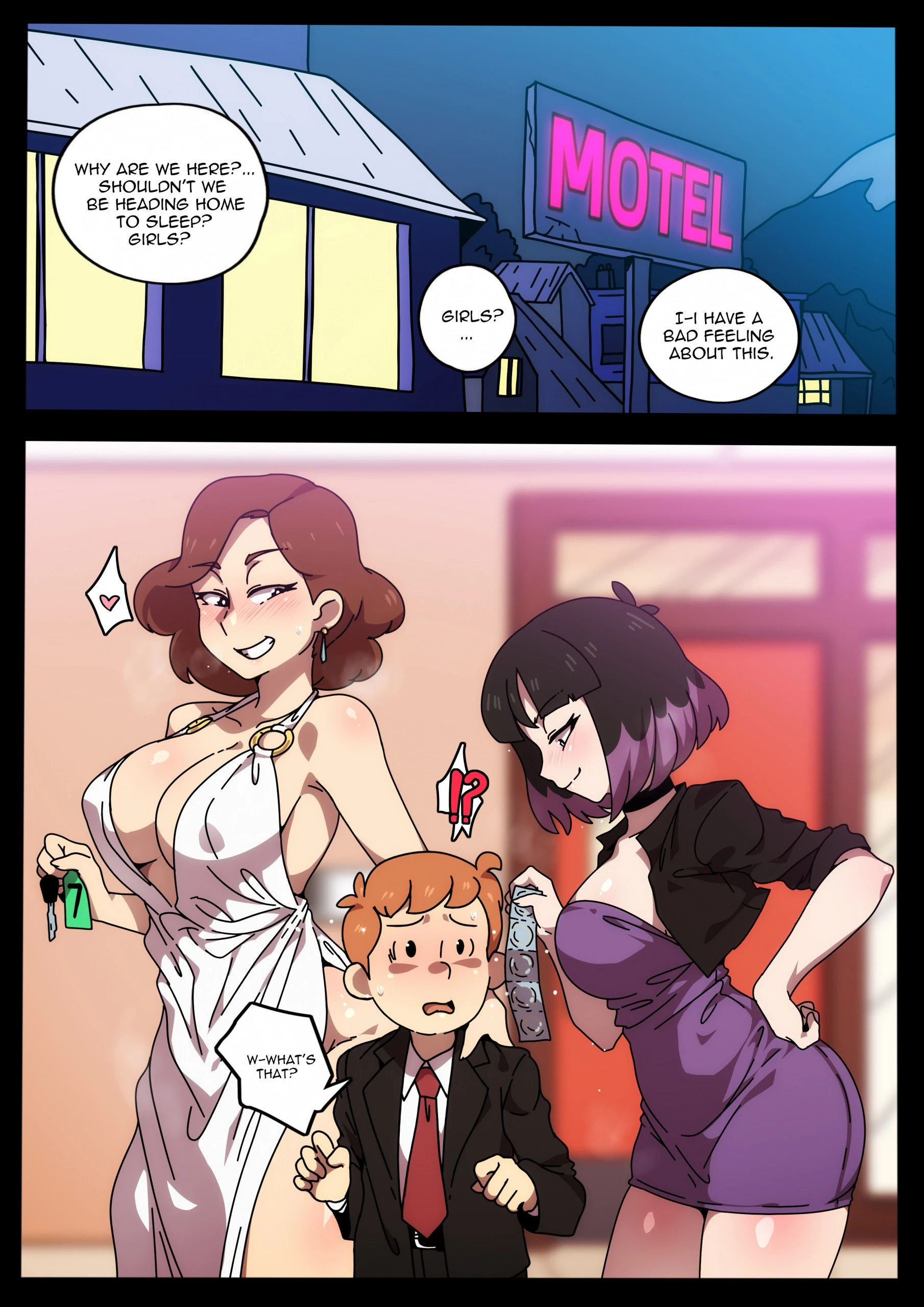 David's Afterparty porn comic picture 2