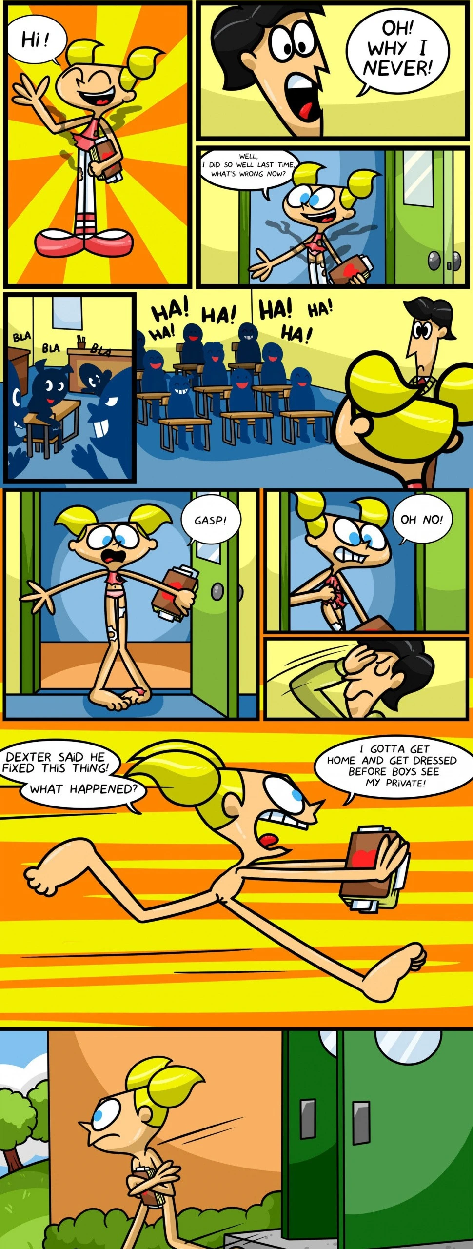 Dee Dee´s strips porn comic picture 1