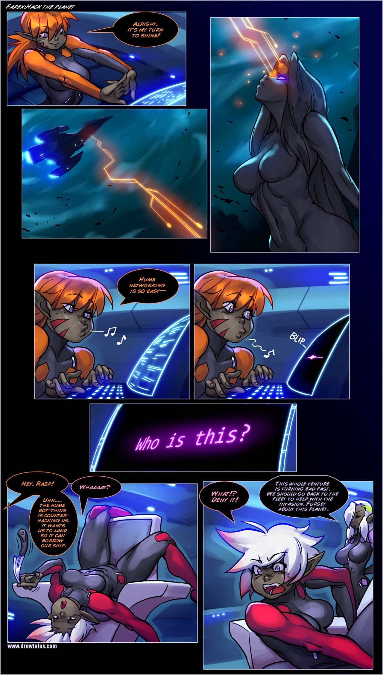 Drowtales Space Age 8 porn comic picture 24