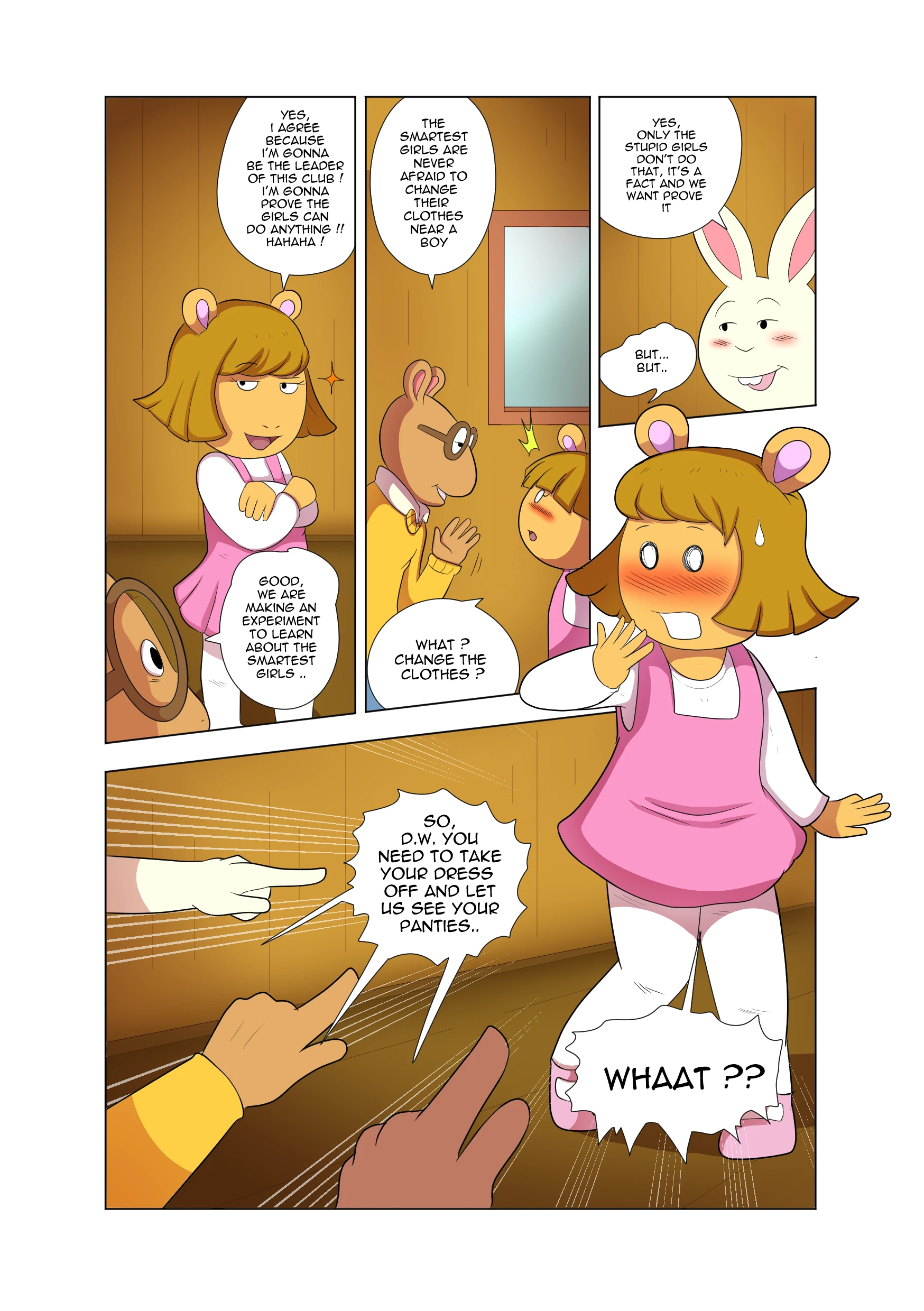 Dw Wants To Join The Club porn comic picture 4