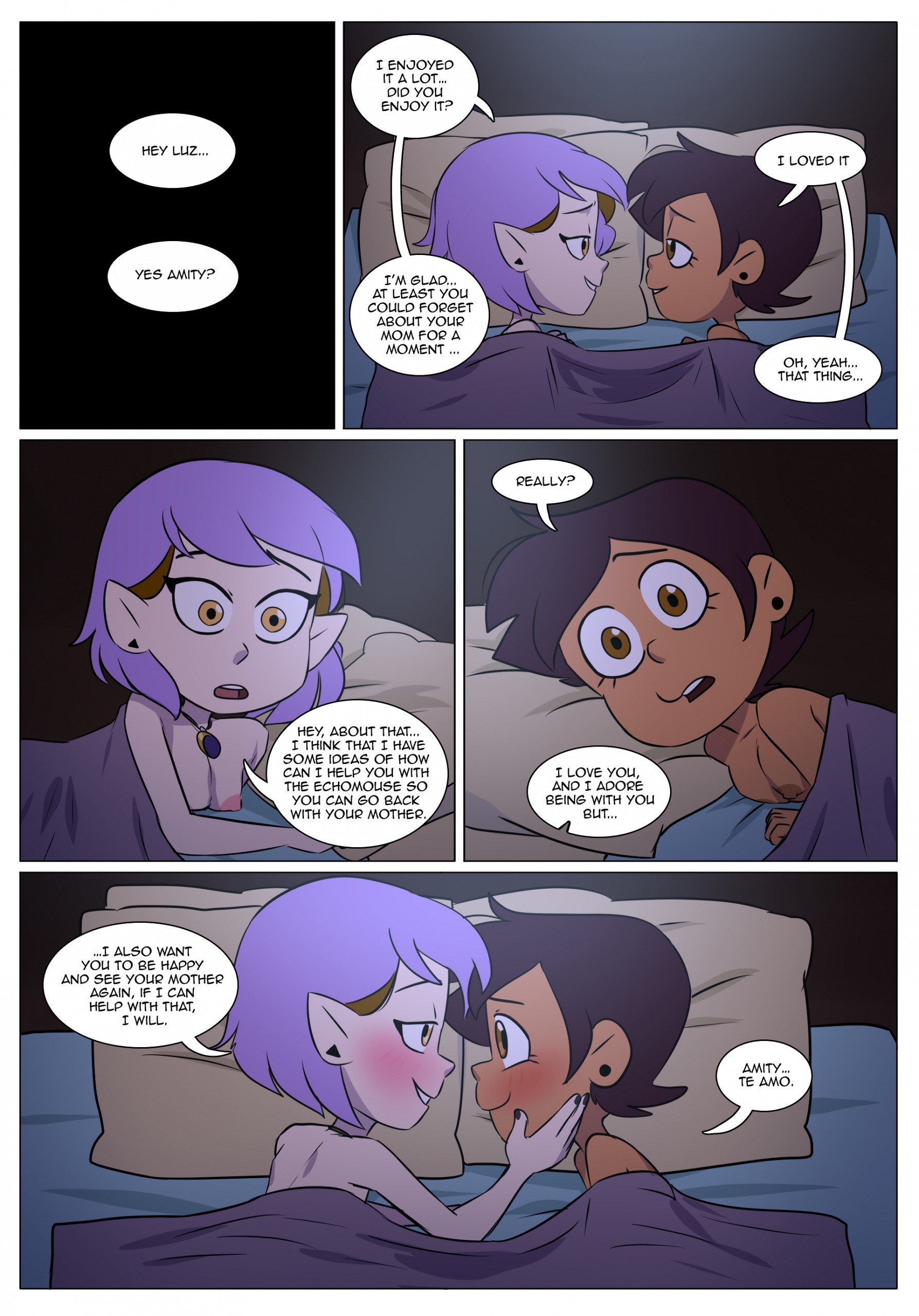 First Night Together porn comic picture 15