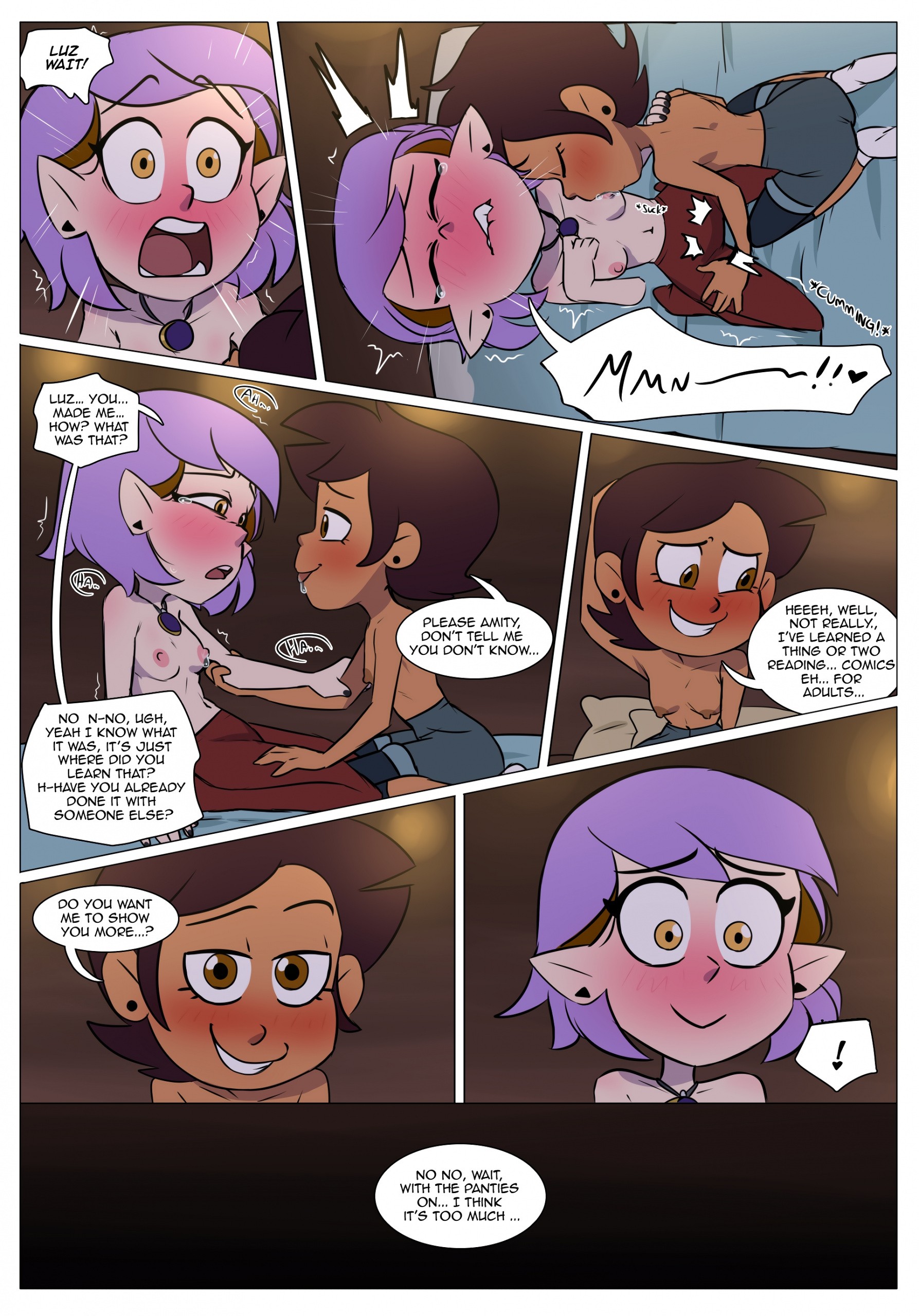 First Night Together porn comic picture 7