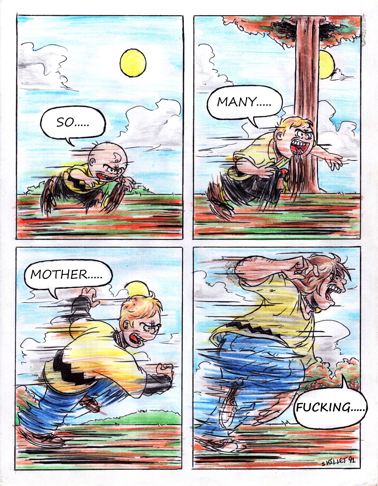 For Once, Kick That Fat Ass porn comic picture 3