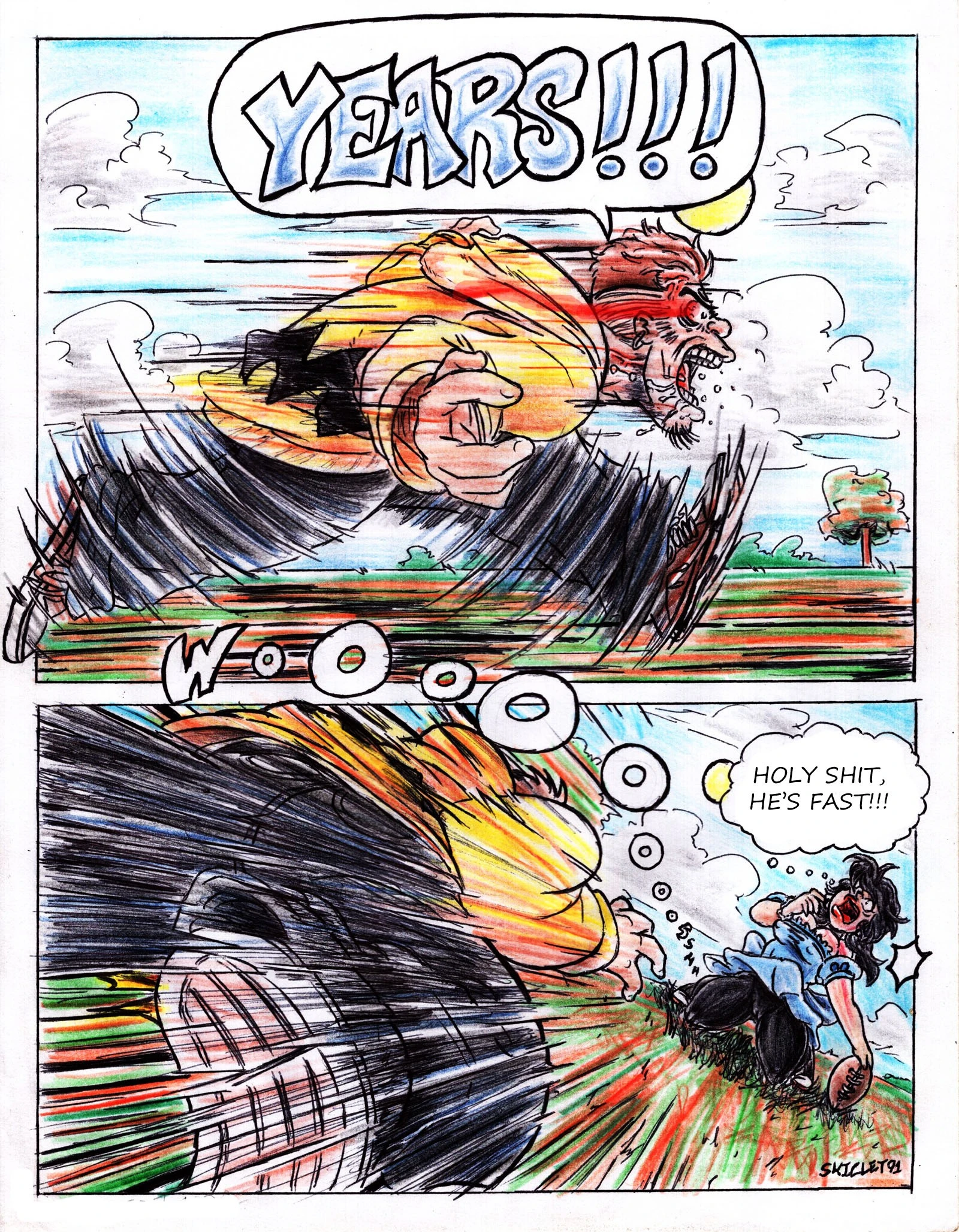 For Once, Kick That Fat Ass porn comic picture 4