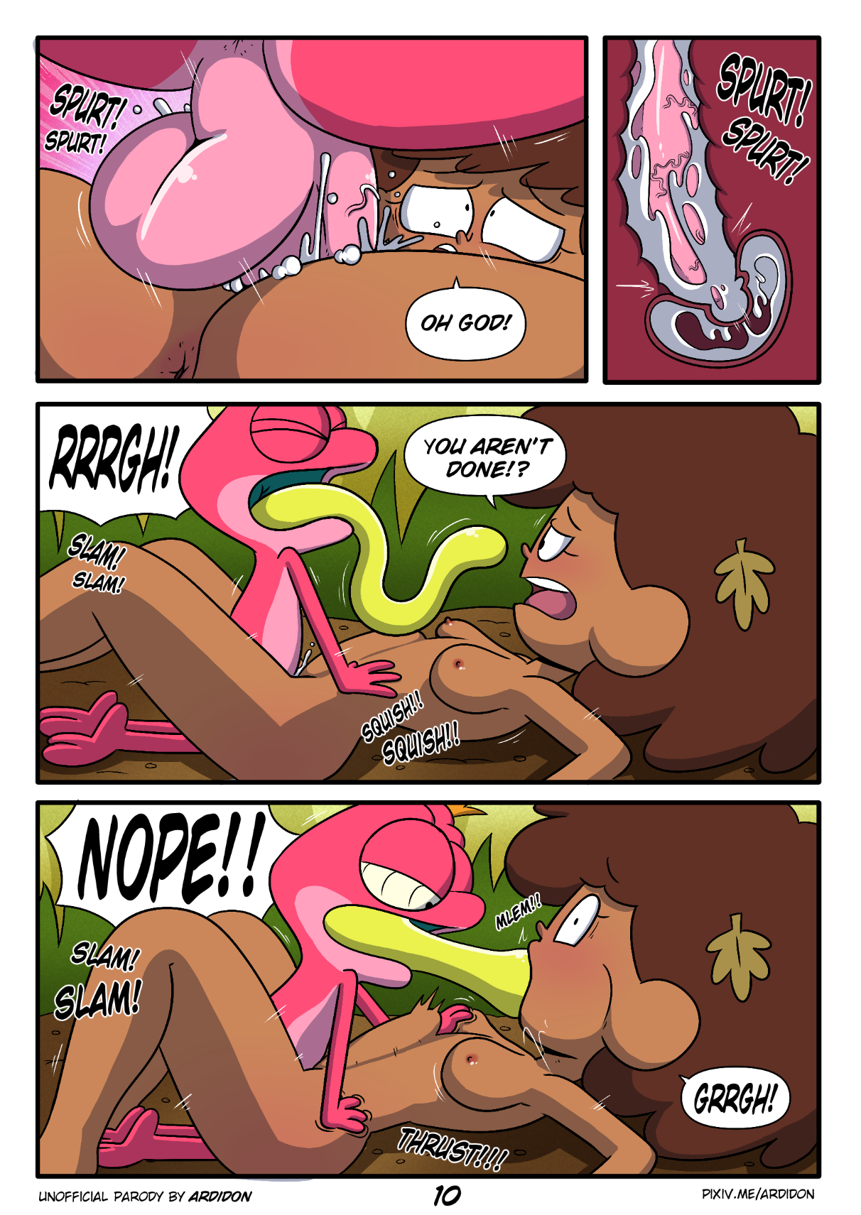Frog Instincts porn comic picture 11