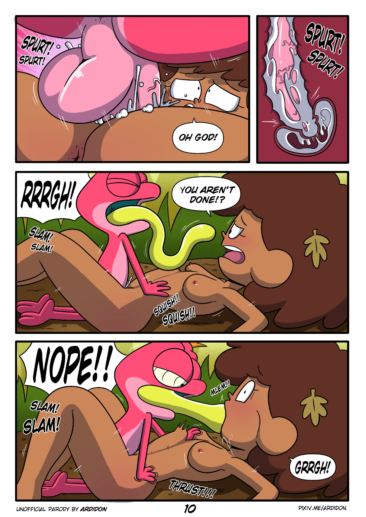Frog Instincts porn comic picture 11