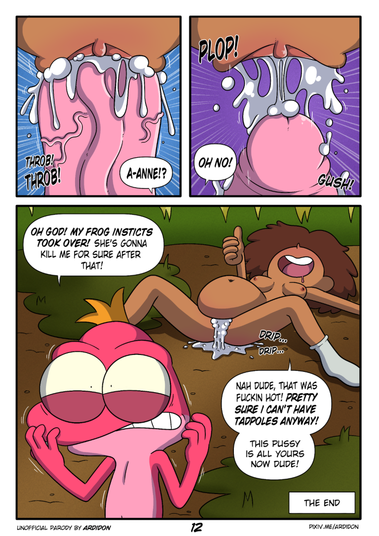 Frog Instincts porn comic picture 13