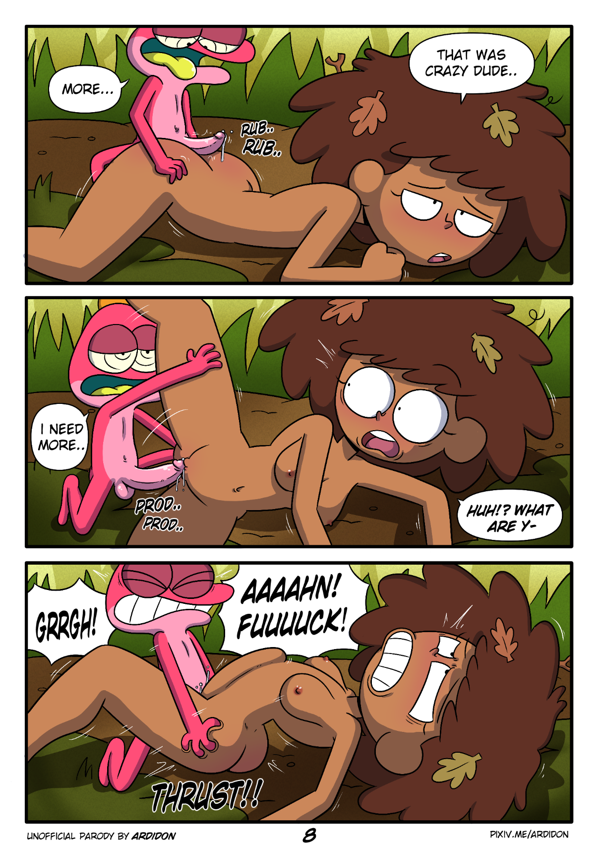Frog Instincts porn comic picture 9