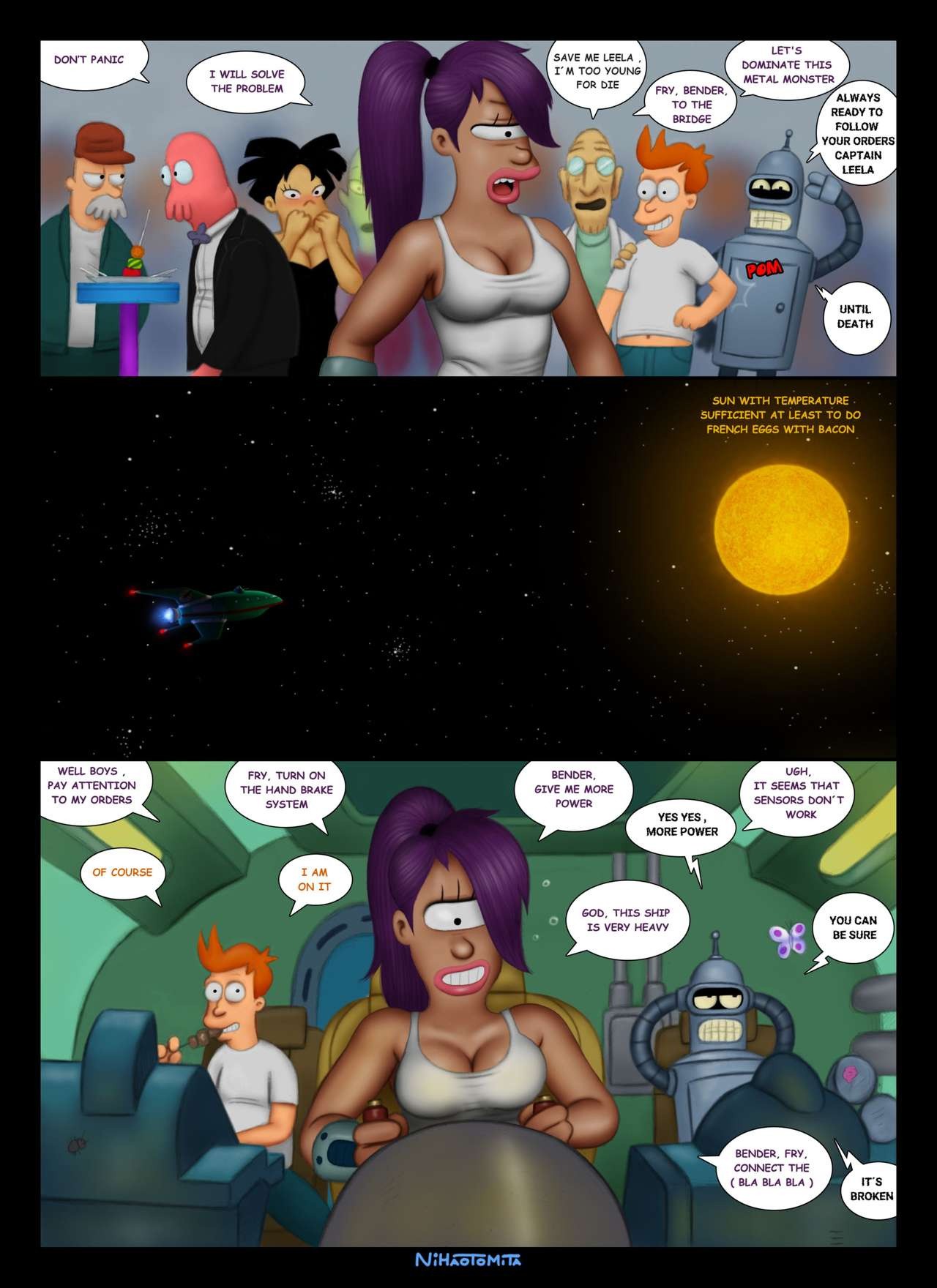 Futurama - An indecent proposition porn comic picture 3