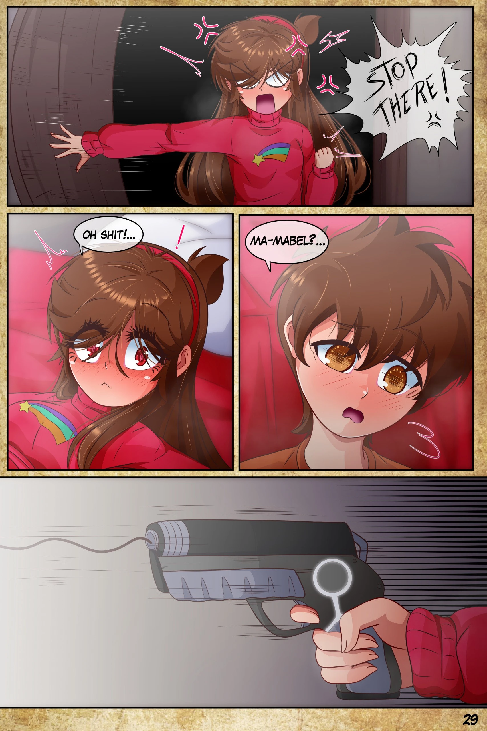 Gravity Fake porn comic picture 31