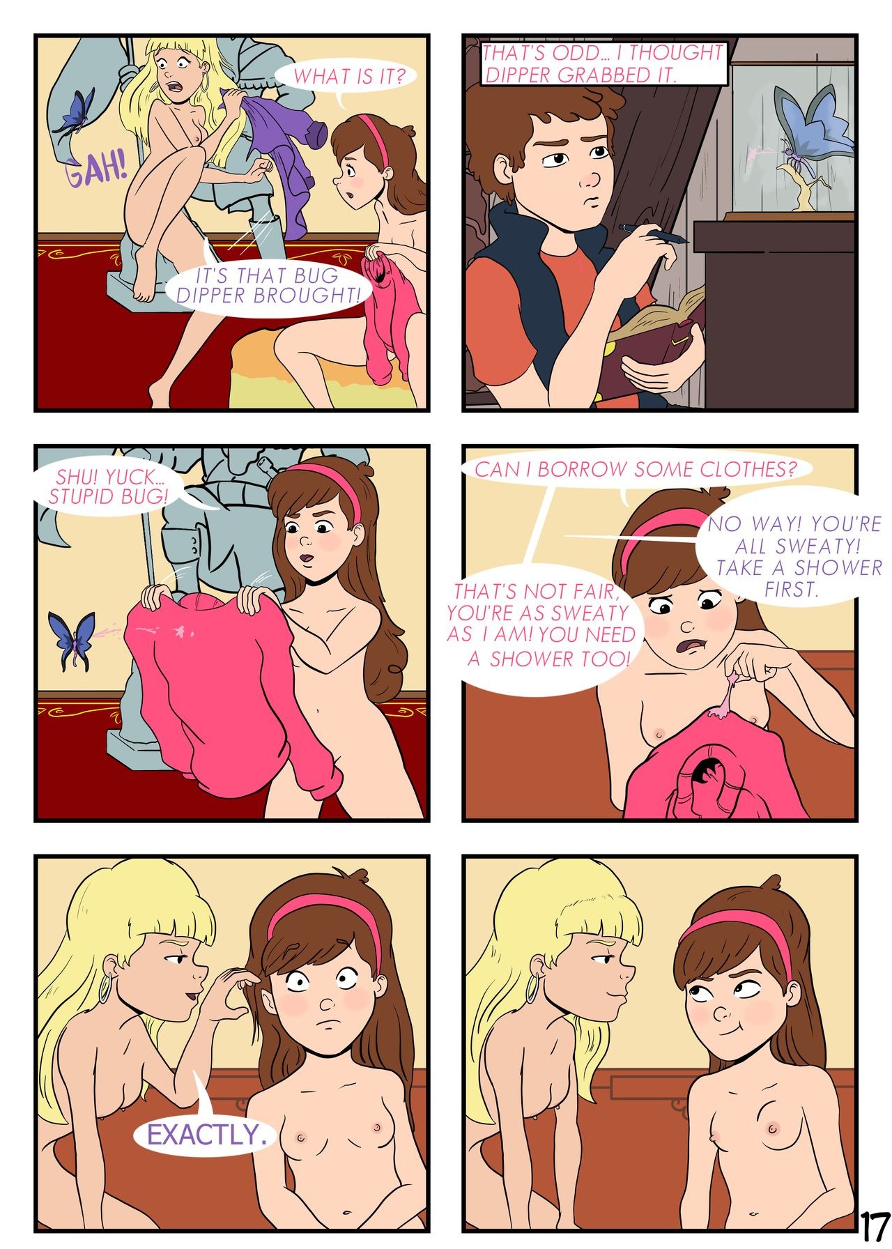 Gravity Falls - Butterflies in my Head porn comic picture 18