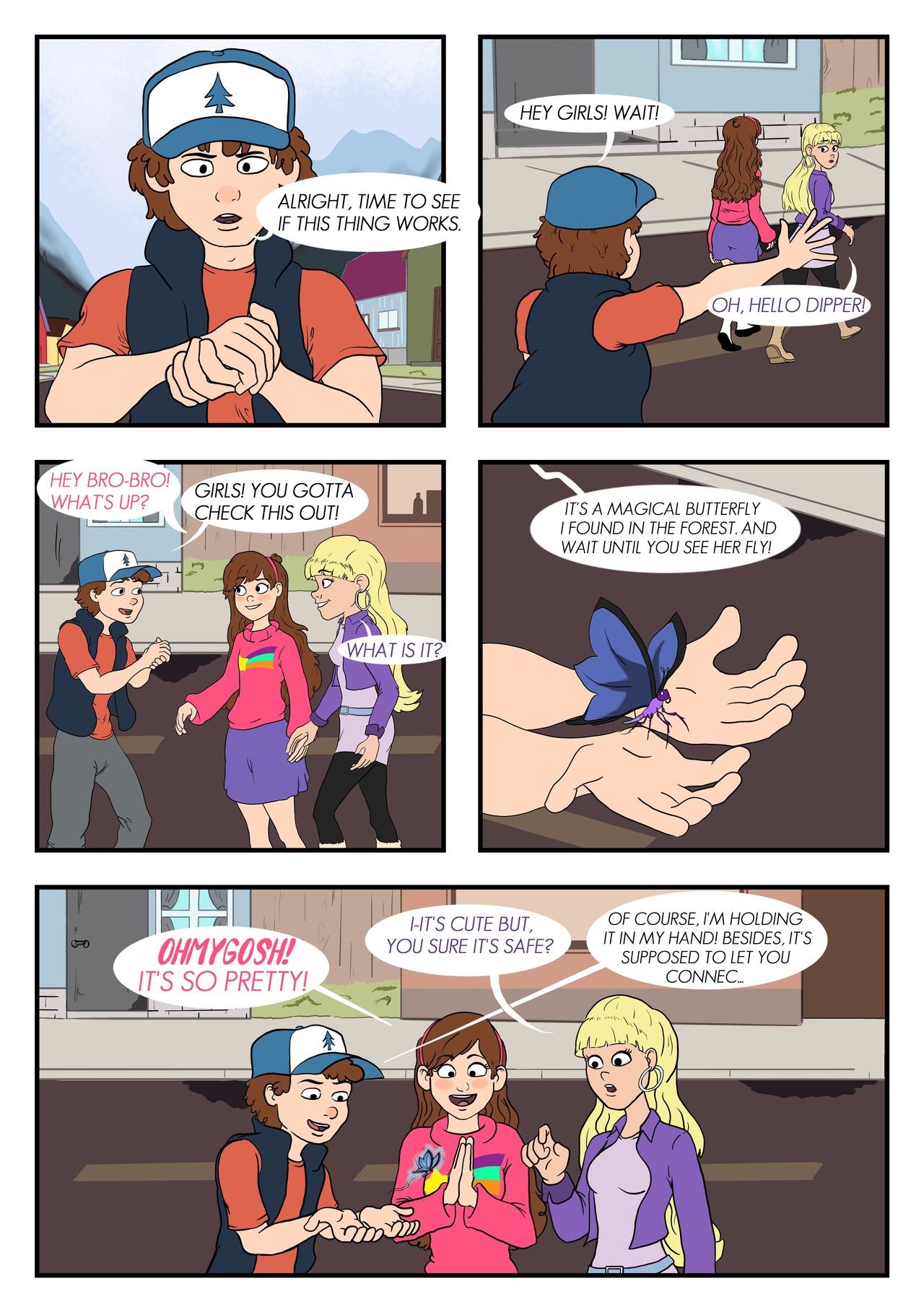 Gravity Falls - Butterflies in my Head porn comic picture 2