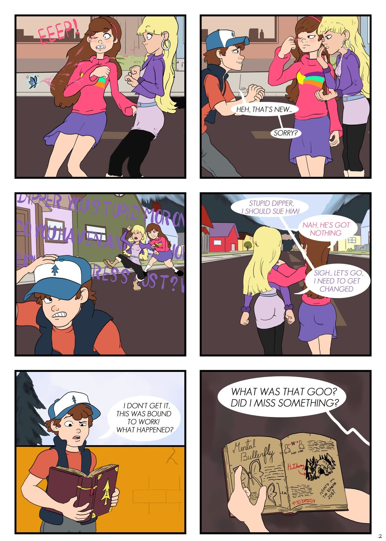 Gravity Falls - Butterflies in my Head porn comic picture 3