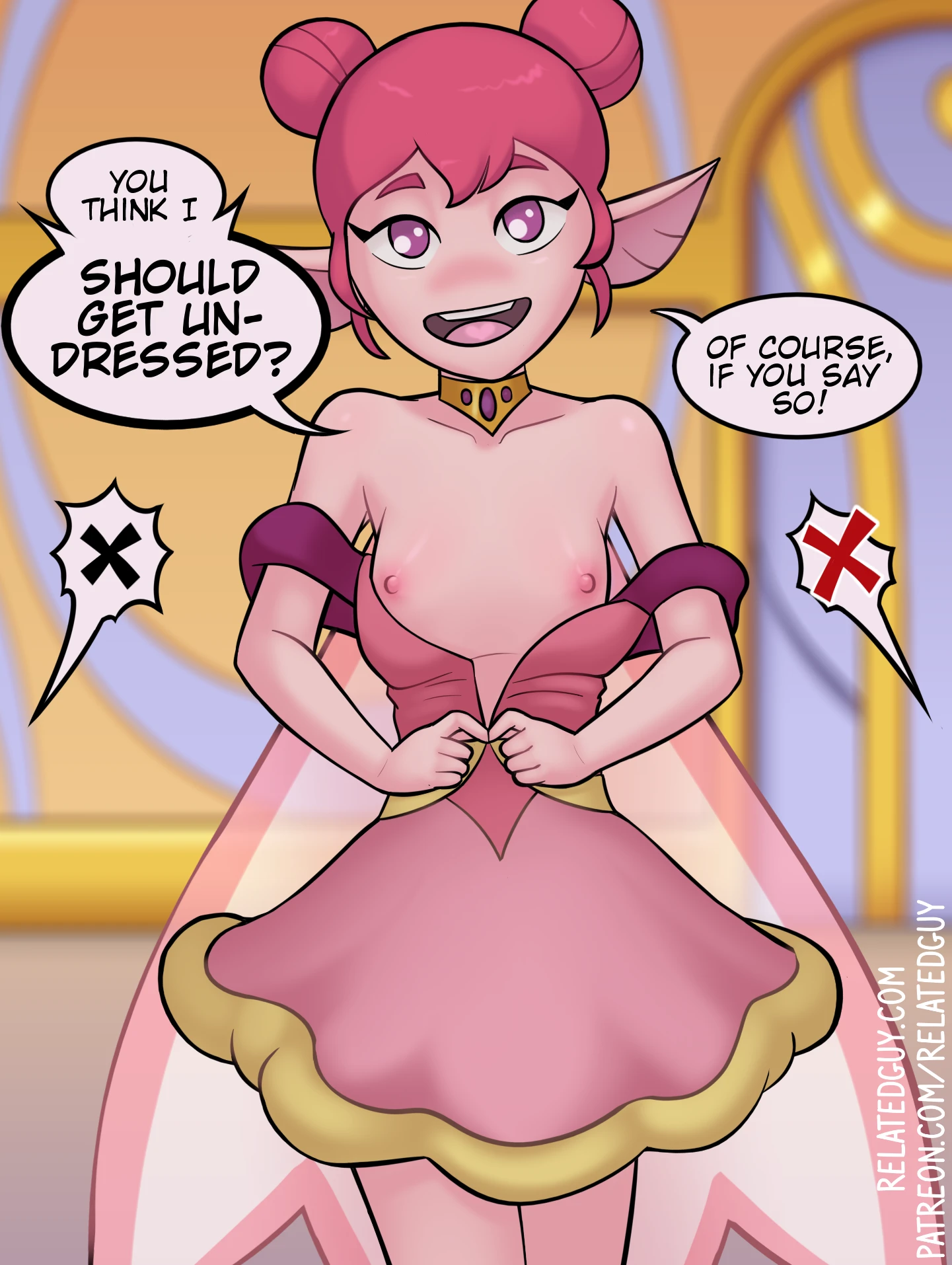 Helping Flutterina porn comic picture 2