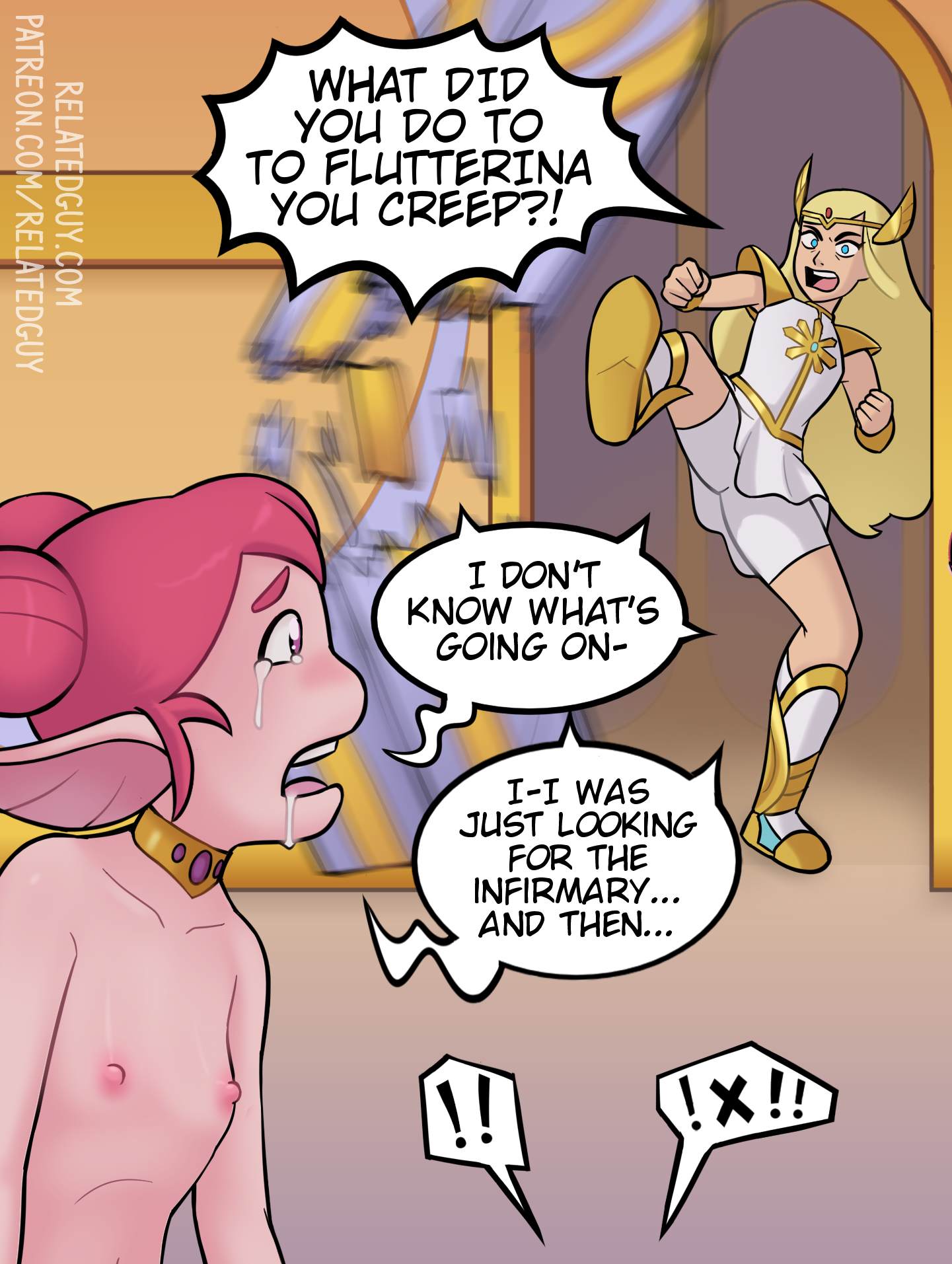 Helping Flutterina porn comic picture 7
