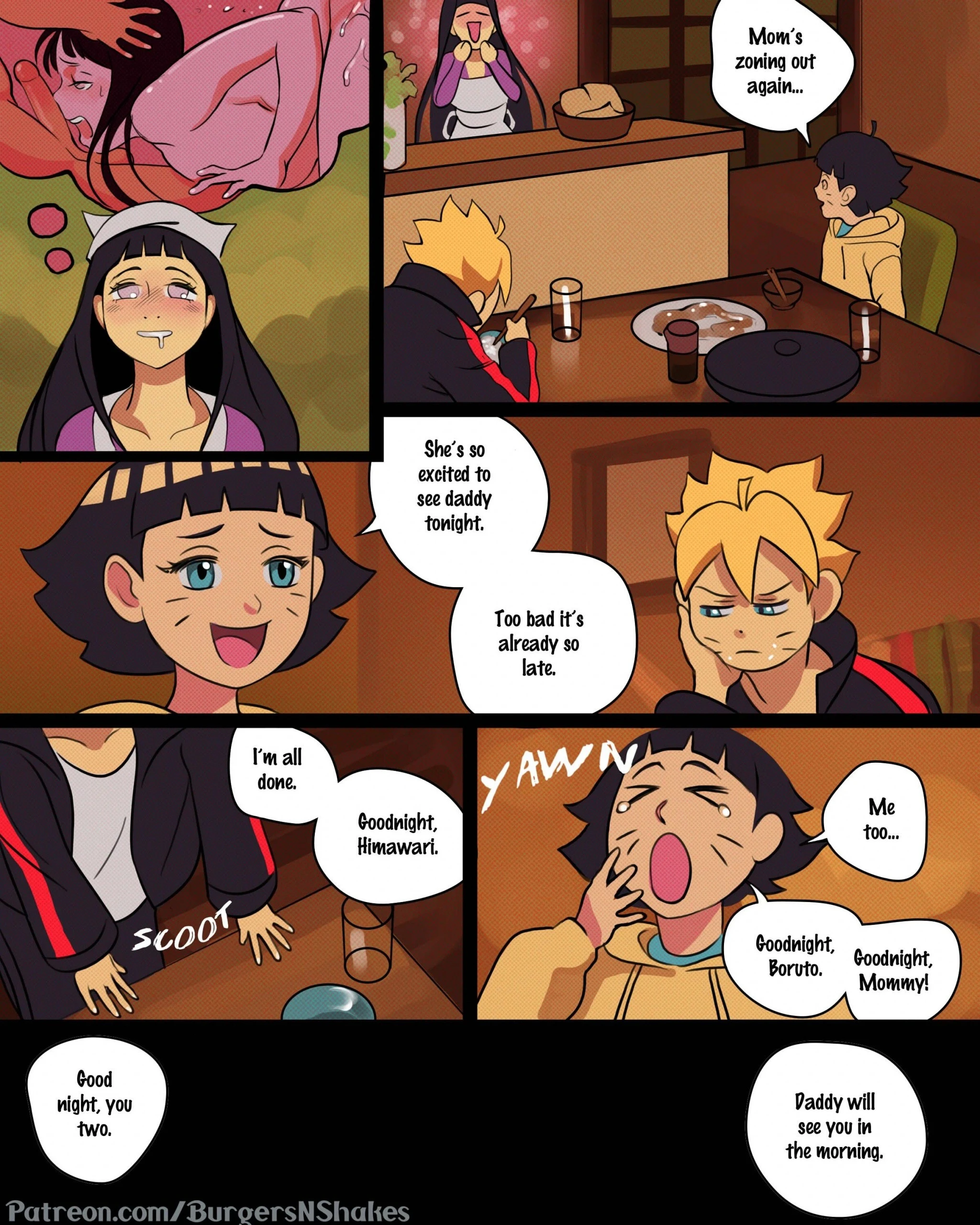 Hinata's Addiction 1-2 porn comic picture 58