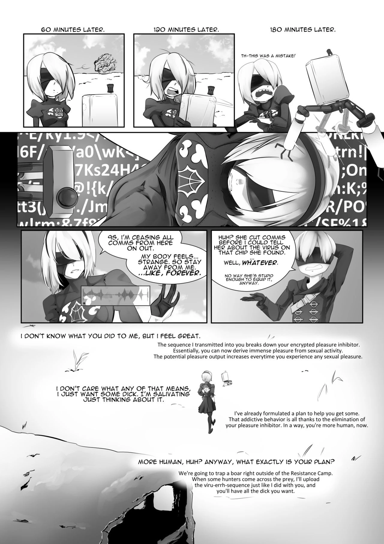 INFECTION porn comic picture 4