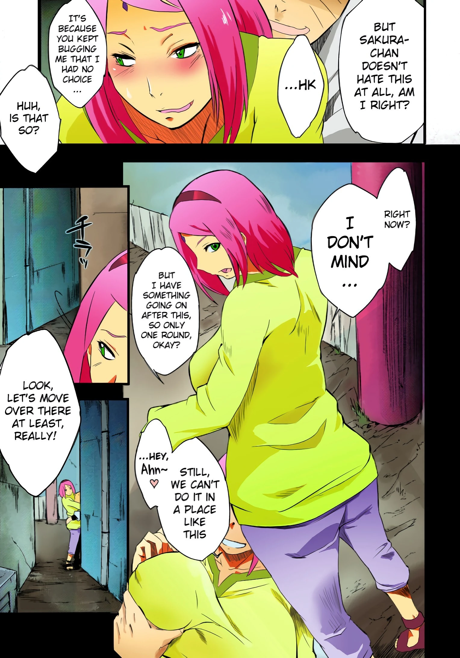 Kage Hinata ni Sakura Saku porn comic picture 6