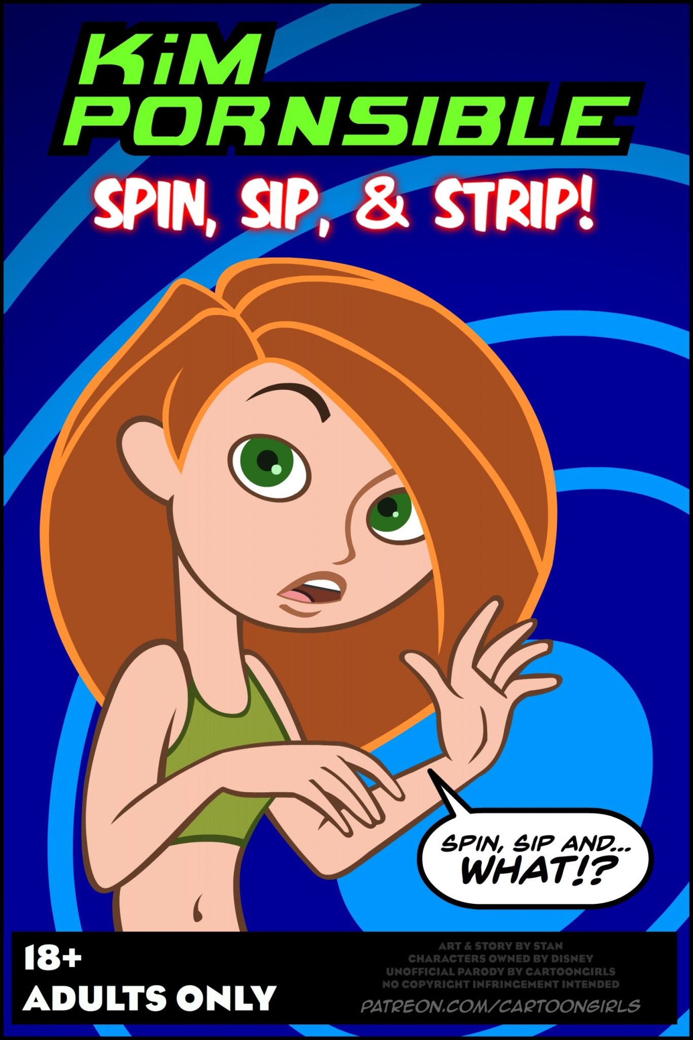 Kim Possible Spin, Sip & Strip!