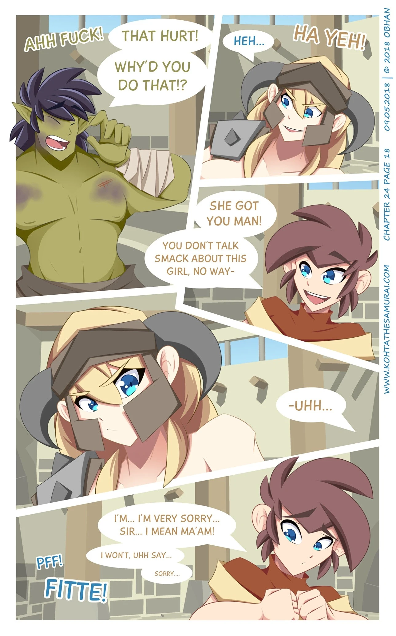 Kohta The Samurai 21-25 porn comic picture 222