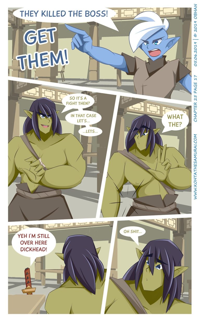 Kohta The Samurai 21-25 porn comic picture 276